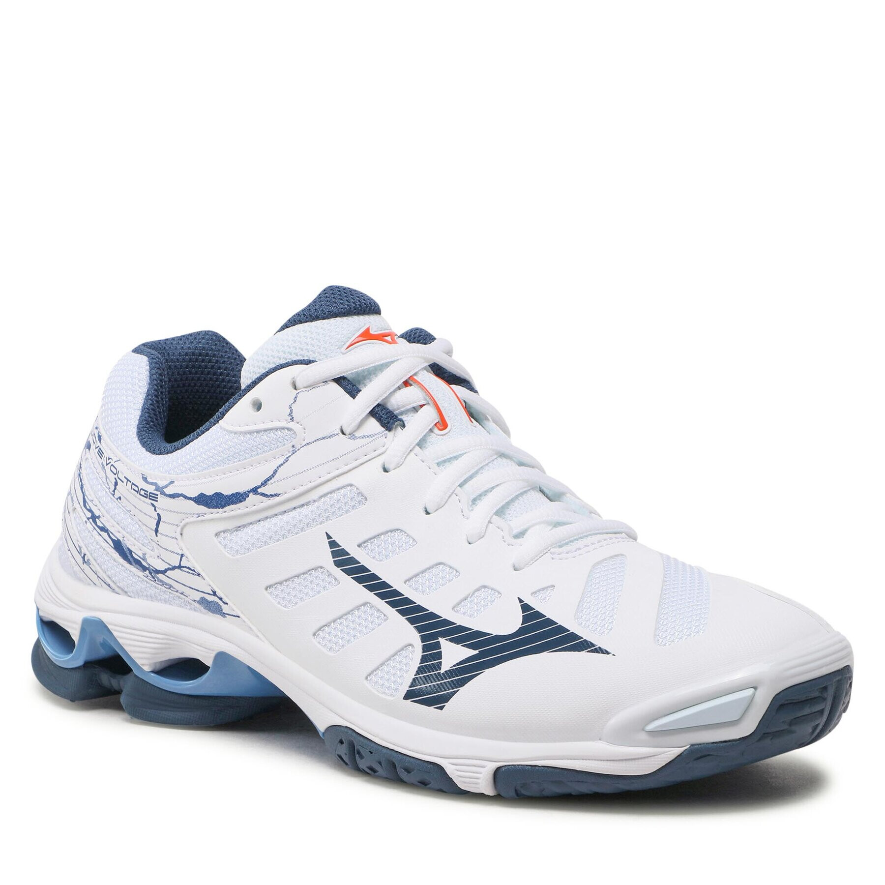 Mizuno Čevlji Wave Voltage V1GA216022 Bela - Pepit.si