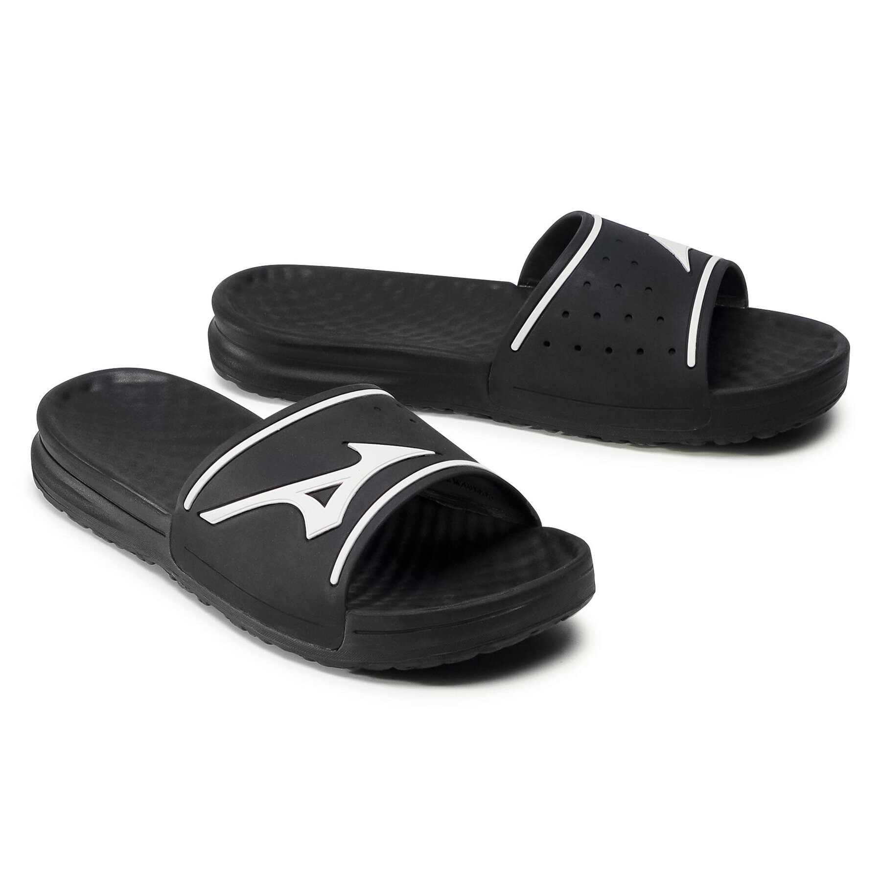 Mizuno Natikači Relax Slide 2 11GJ202000 Črna - Pepit.si