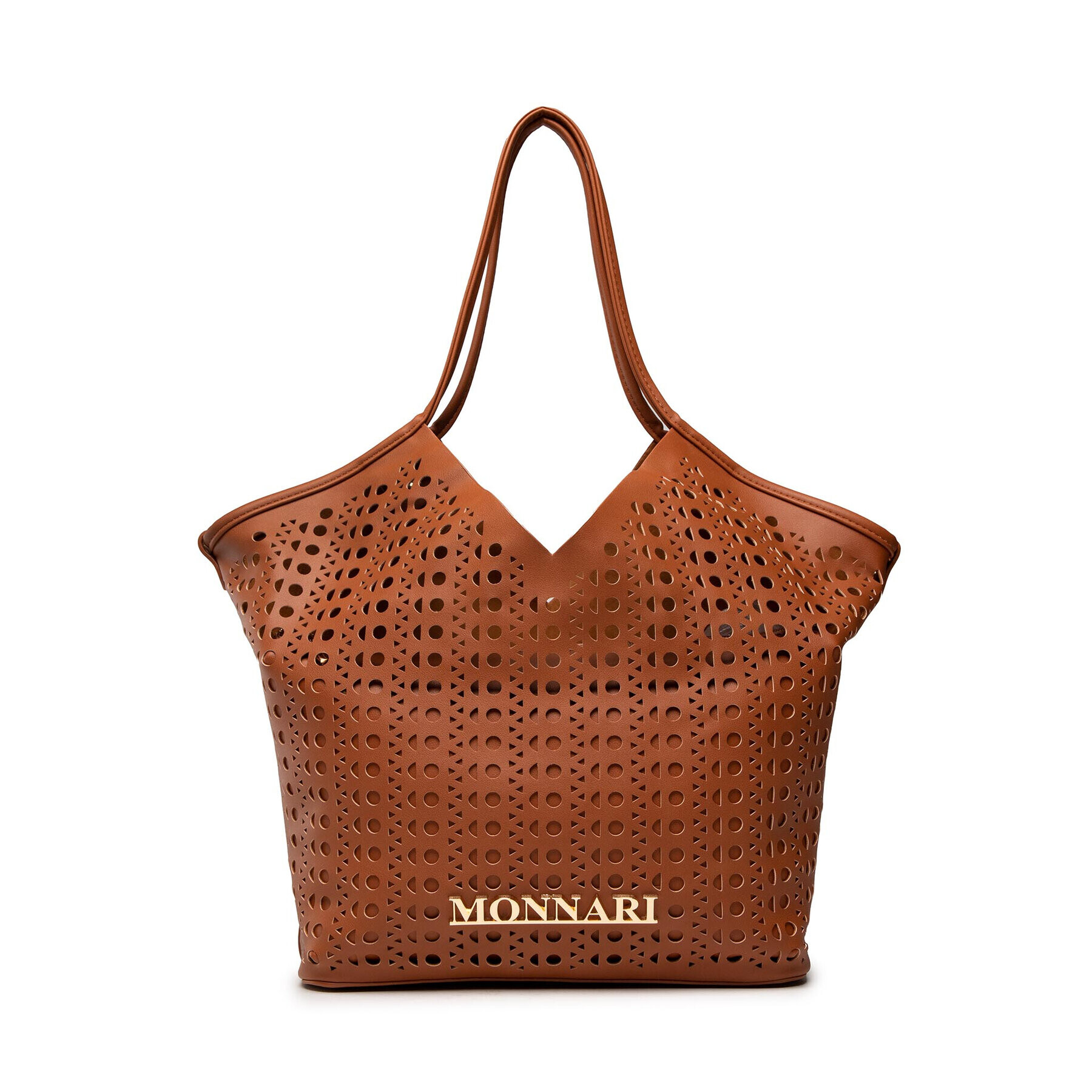 Monnari Ročna torba BAG0110-017 Rjava - Pepit.si