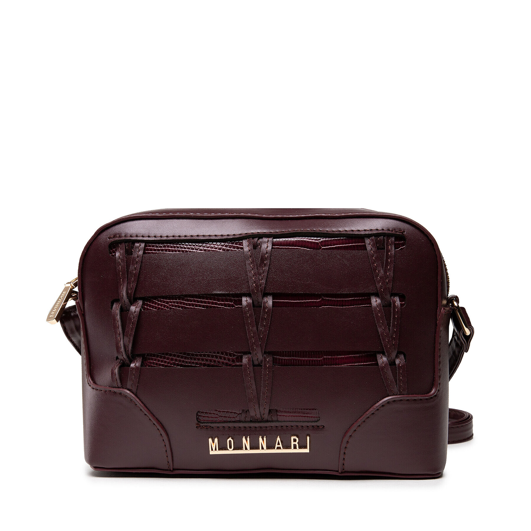 Monnari Ročna torba BAG2190-005 Bordo rdeča - Pepit.si