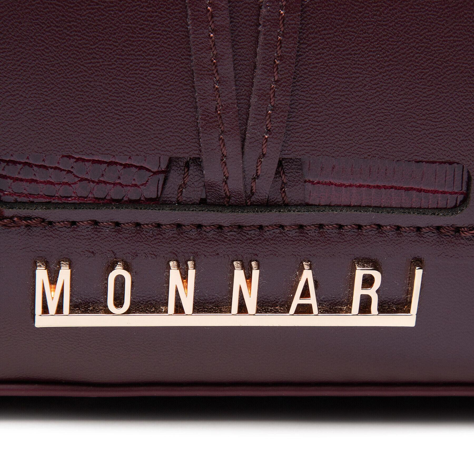 Monnari Ročna torba BAG2190-005 Bordo rdeča - Pepit.si