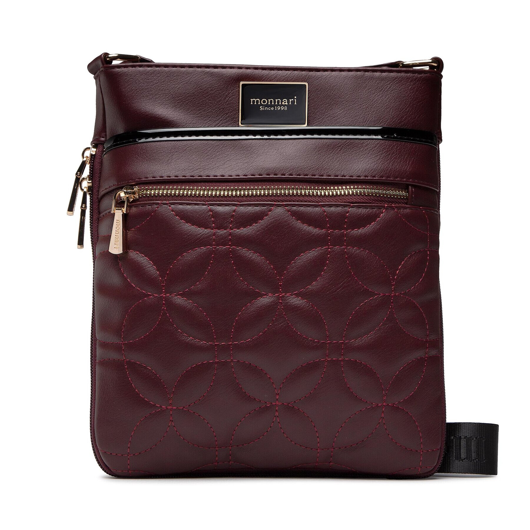 Monnari Ročna torba BAG2300-005 Bordo rdeča - Pepit.si