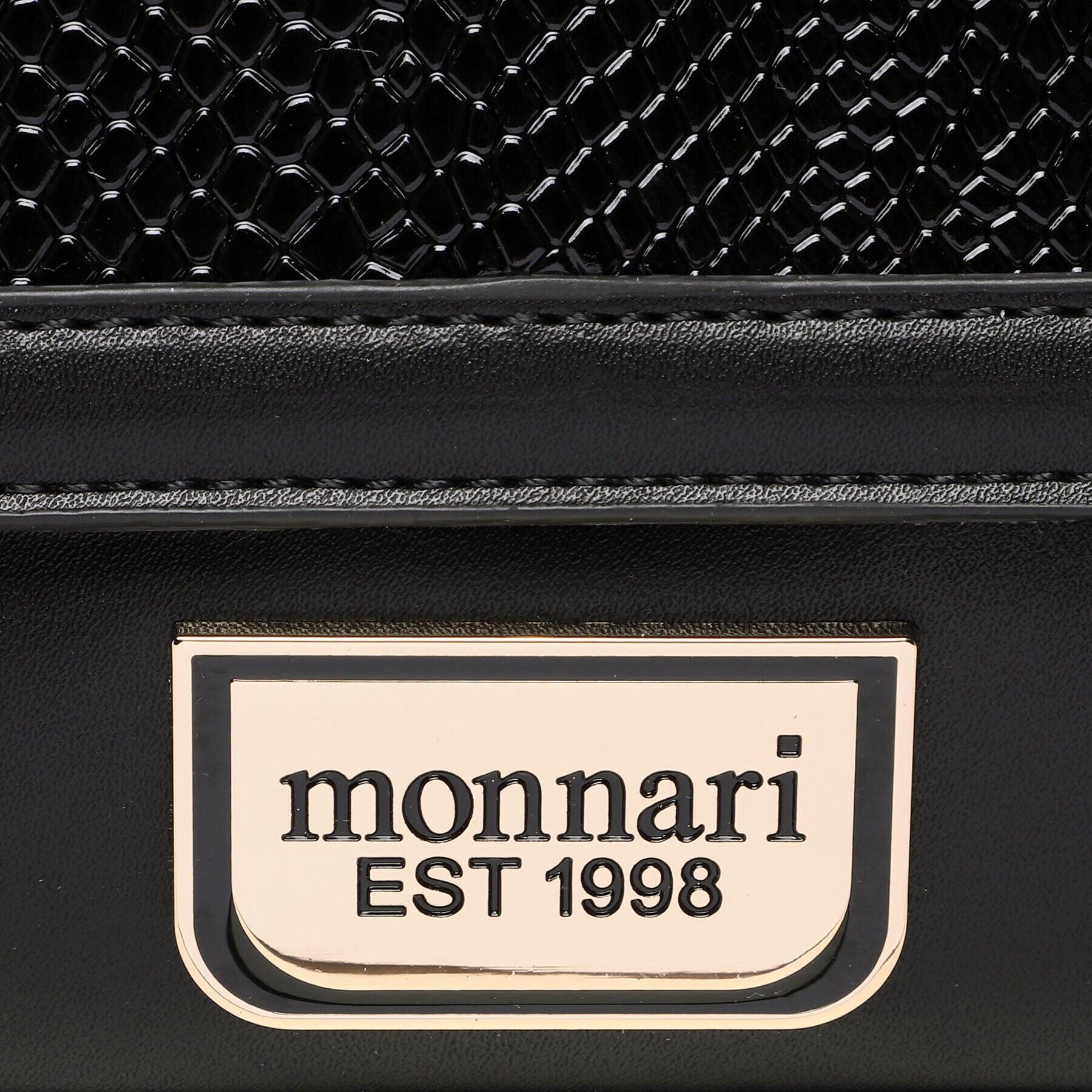 Monnari Ročna torba BAG2470-020 Črna - Pepit.si