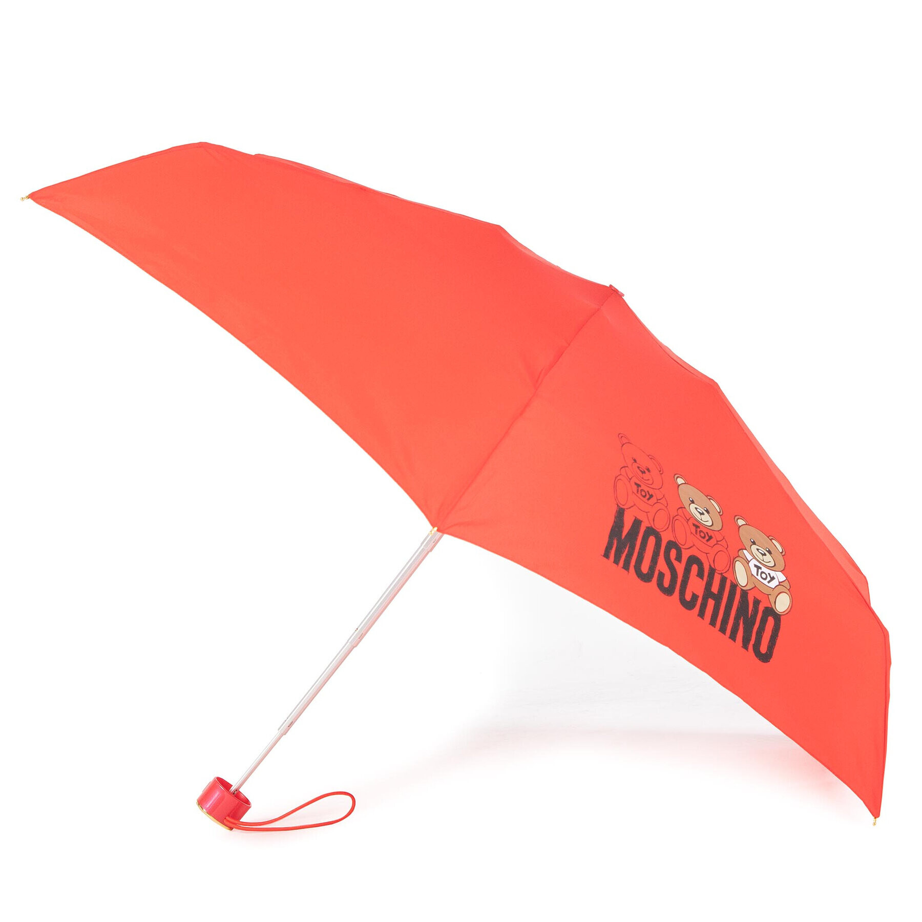 MOSCHINO Dežnik Supermini C 8061 Rdeča - Pepit.si