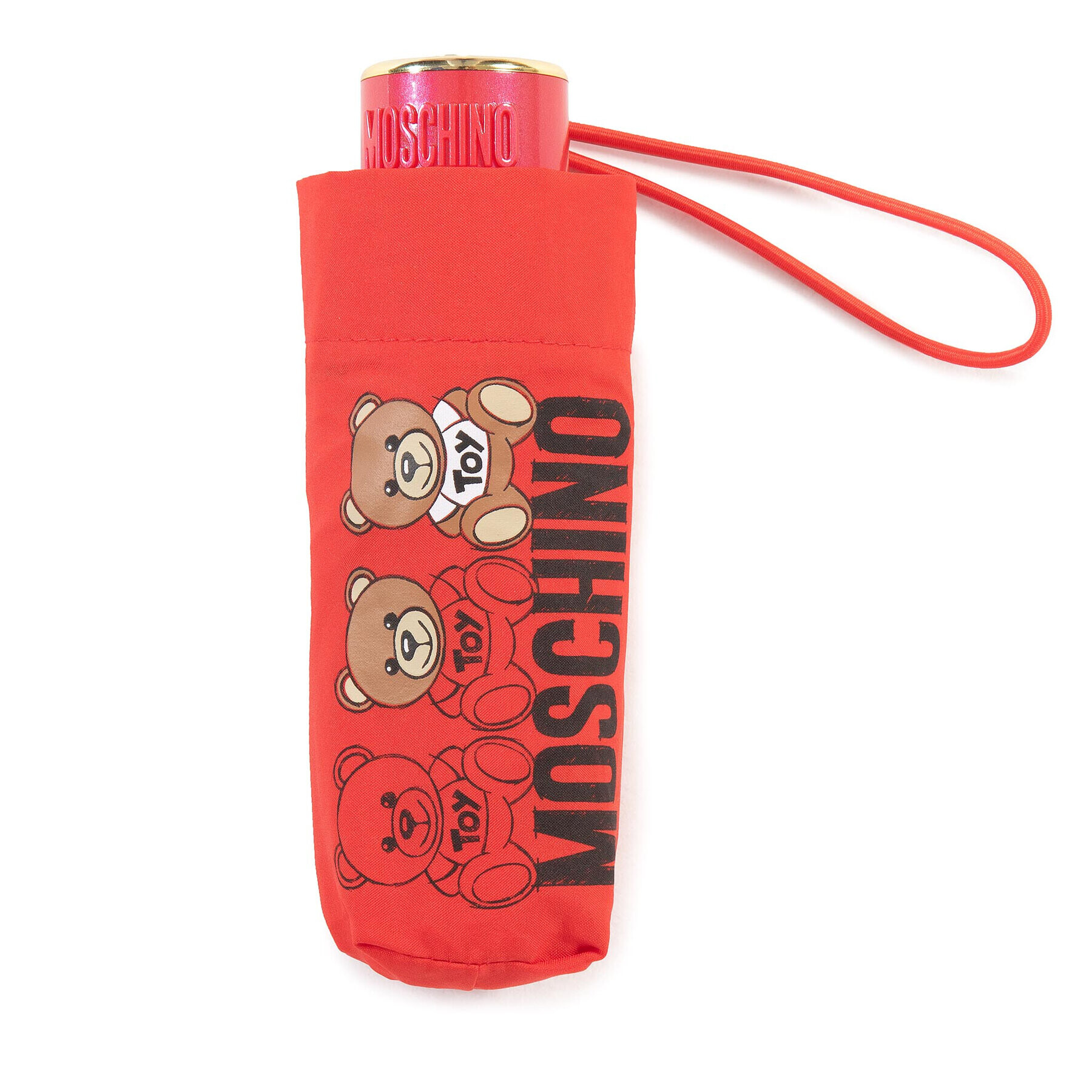 MOSCHINO Dežnik Supermini C 8061 Rdeča - Pepit.si