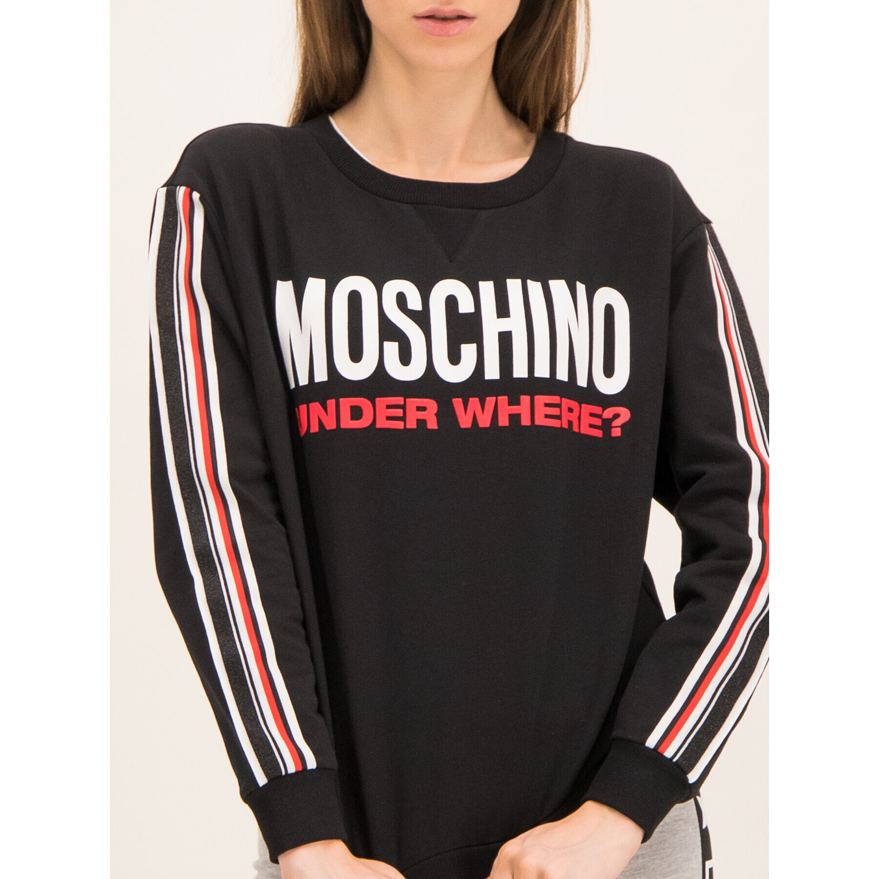 MOSCHINO Underwear & Swim Jopa A1712 9001 Črna Regular Fit - Pepit.si