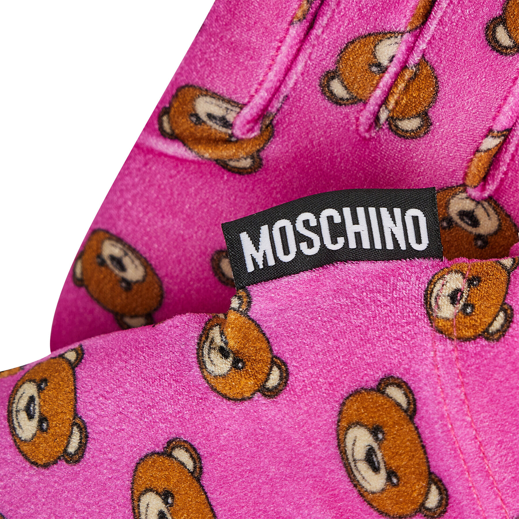 MOSCHINO Ženske rokavice 65031 0M2131 Roza - Pepit.si