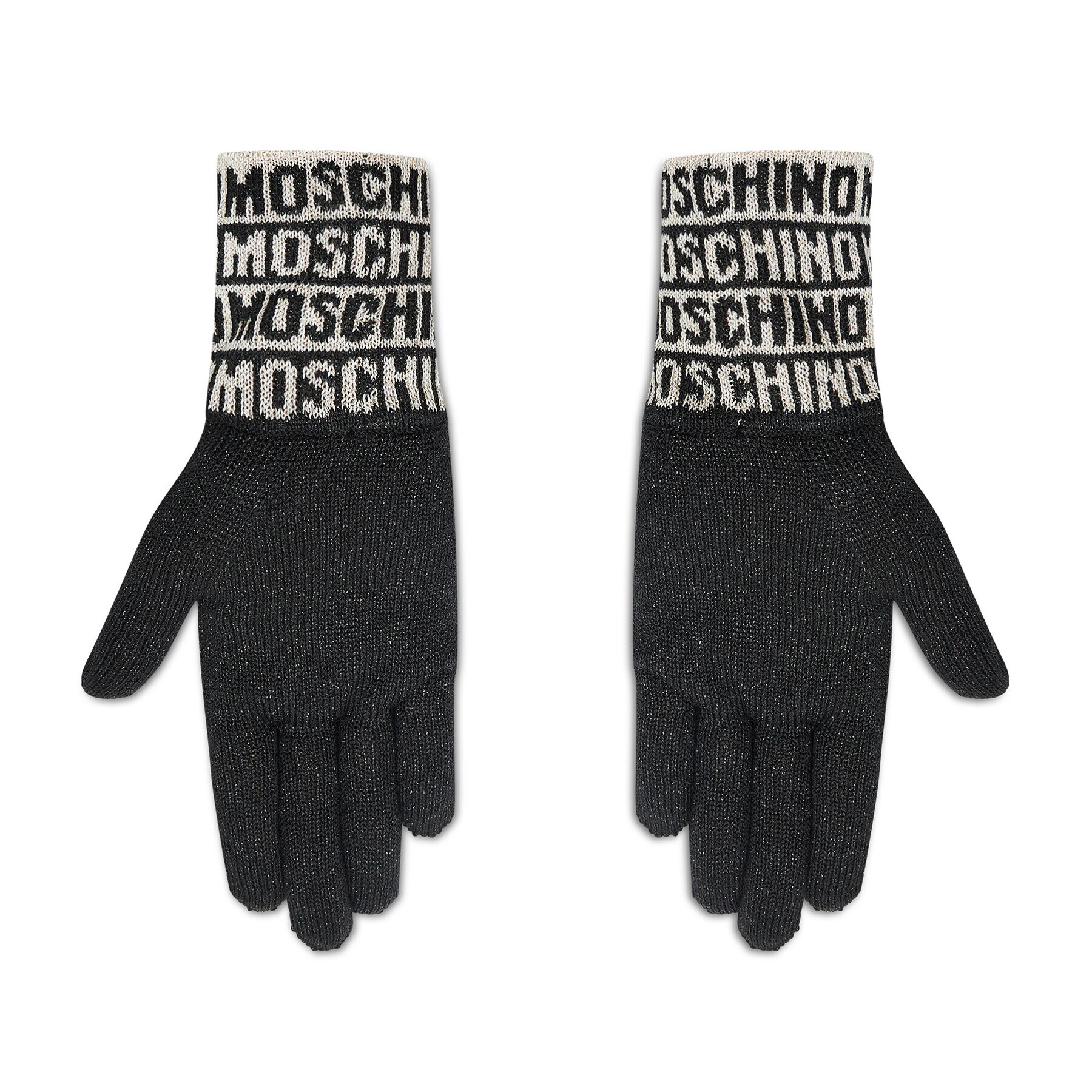 MOSCHINO Ženske rokavice 65215 0M2340 Črna - Pepit.si