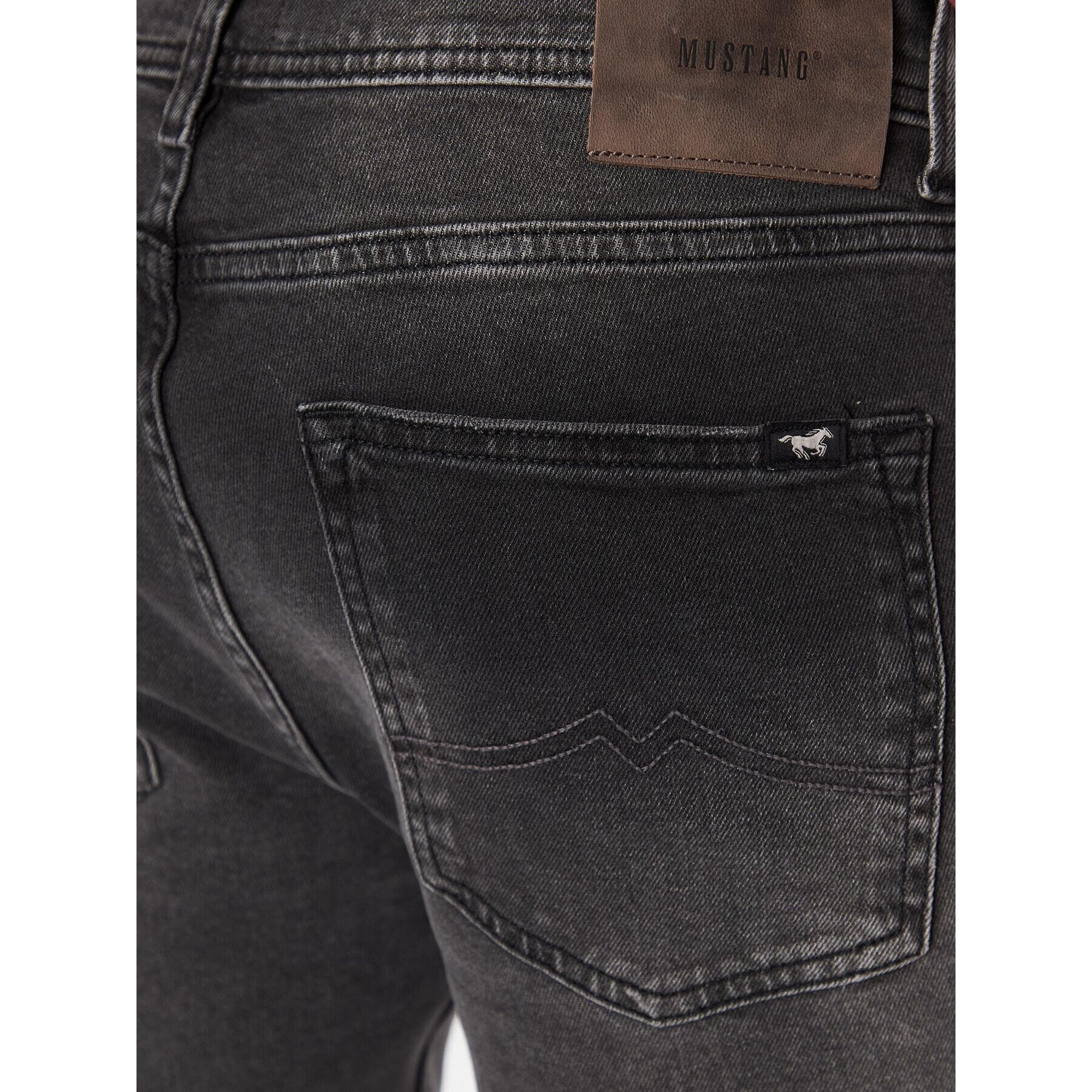 Mustang Jeans hlače Orlando 1013410 Siva Slim Fit - Pepit.si