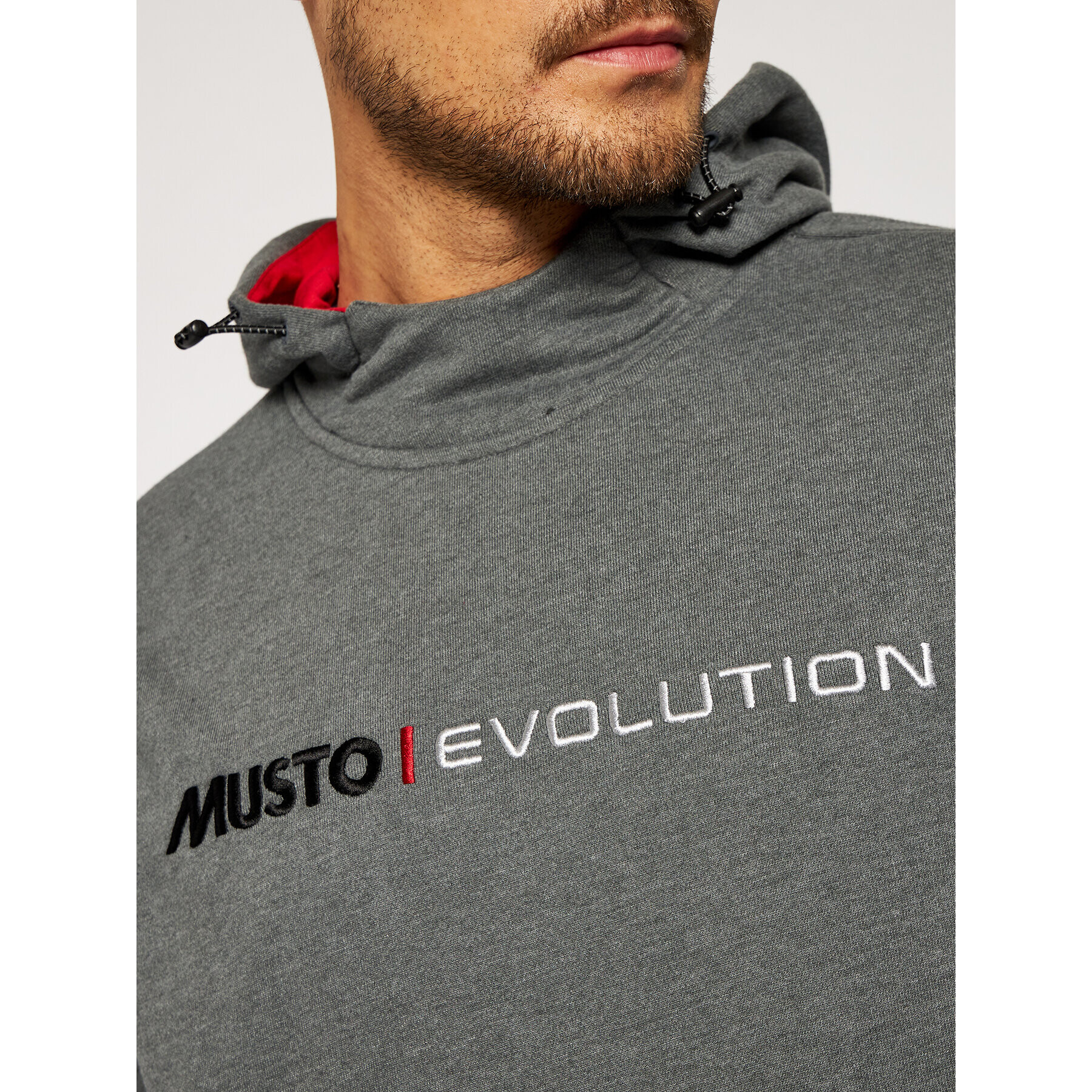 Musto Jopa Evo Logo 82043 Siva Regular Fit - Pepit.si