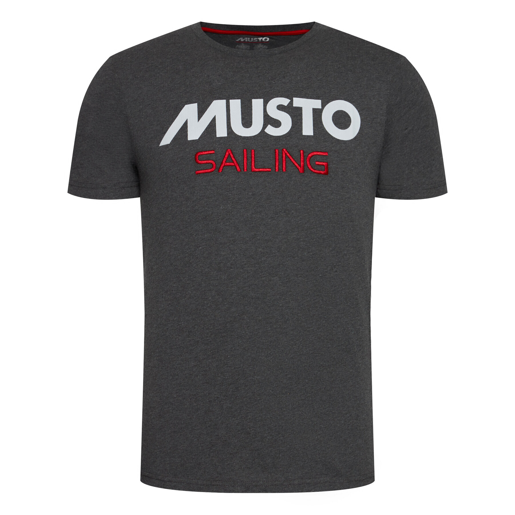 Musto Majica Tee 82020 Siva Regular Fit - Pepit.si