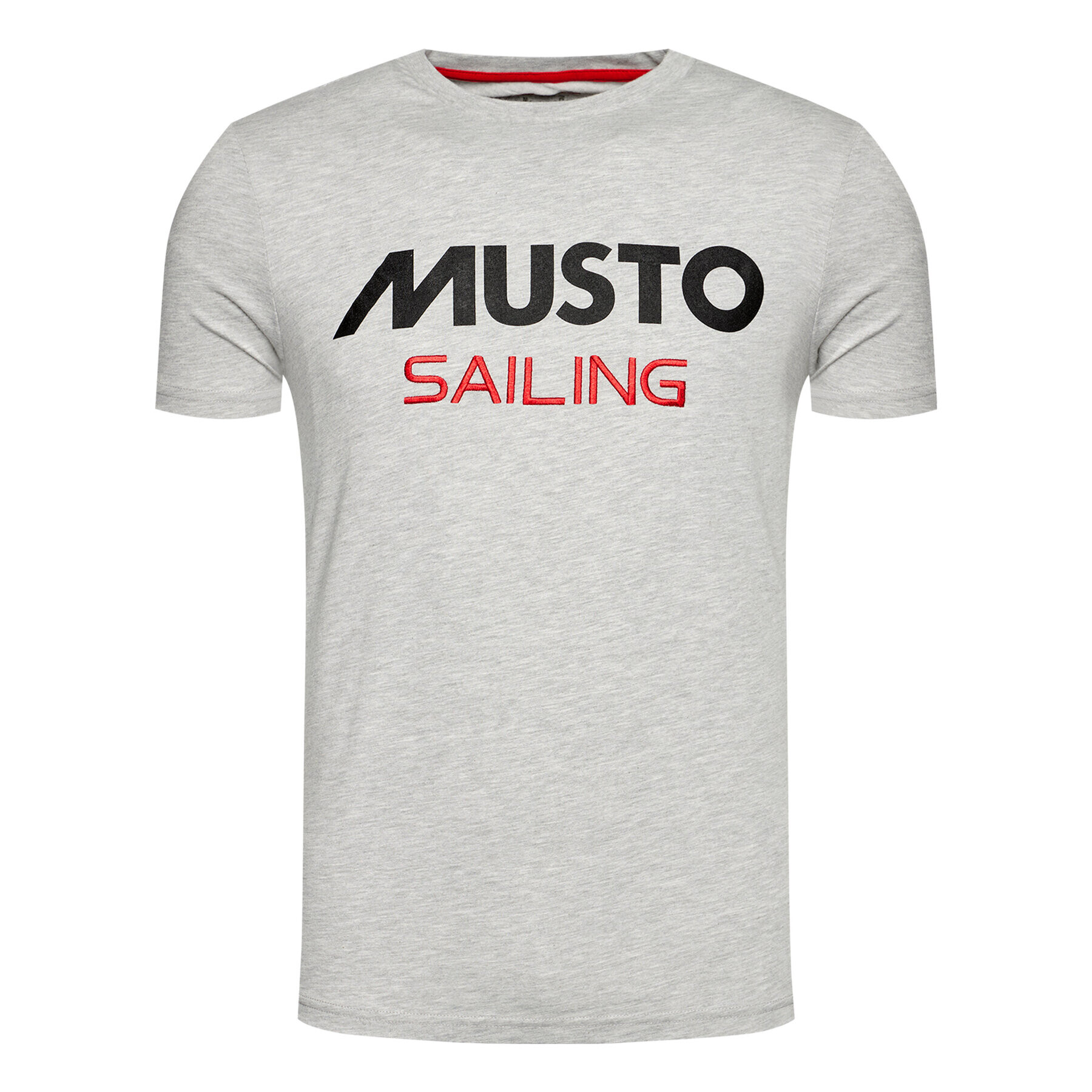 Musto Majica Tee 82020 Siva Regular Fit - Pepit.si