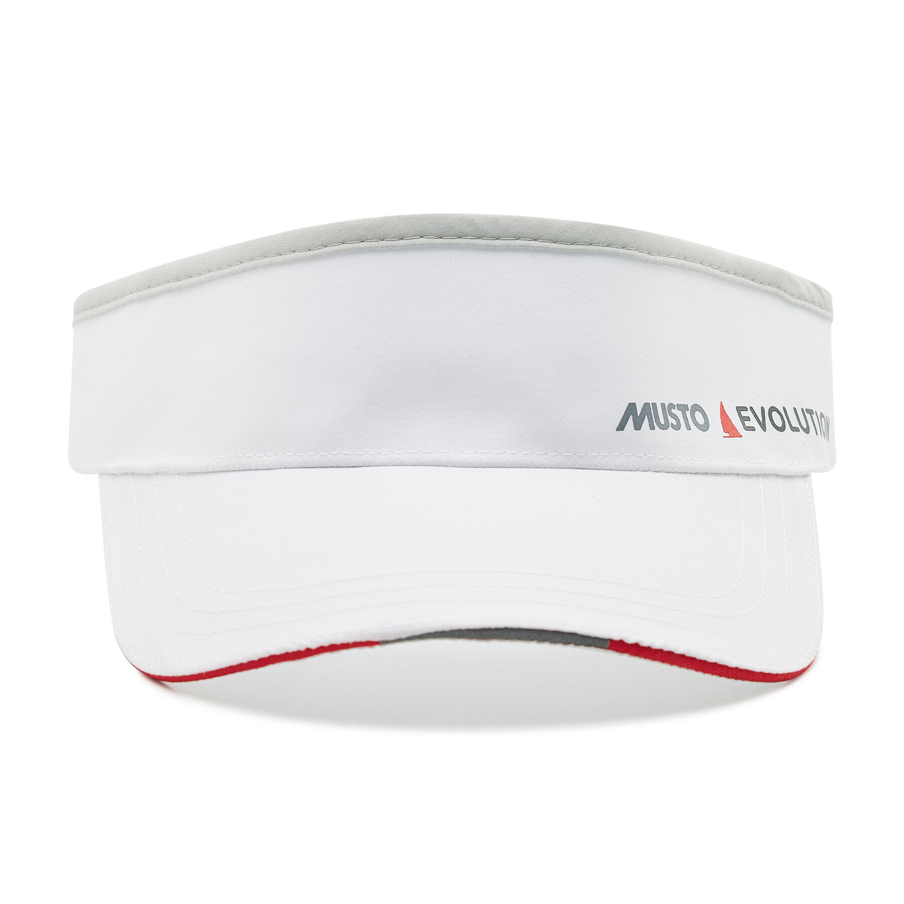 Musto Športni trak s šiltom Evo Race Visor 80050 Bela - Pepit.si