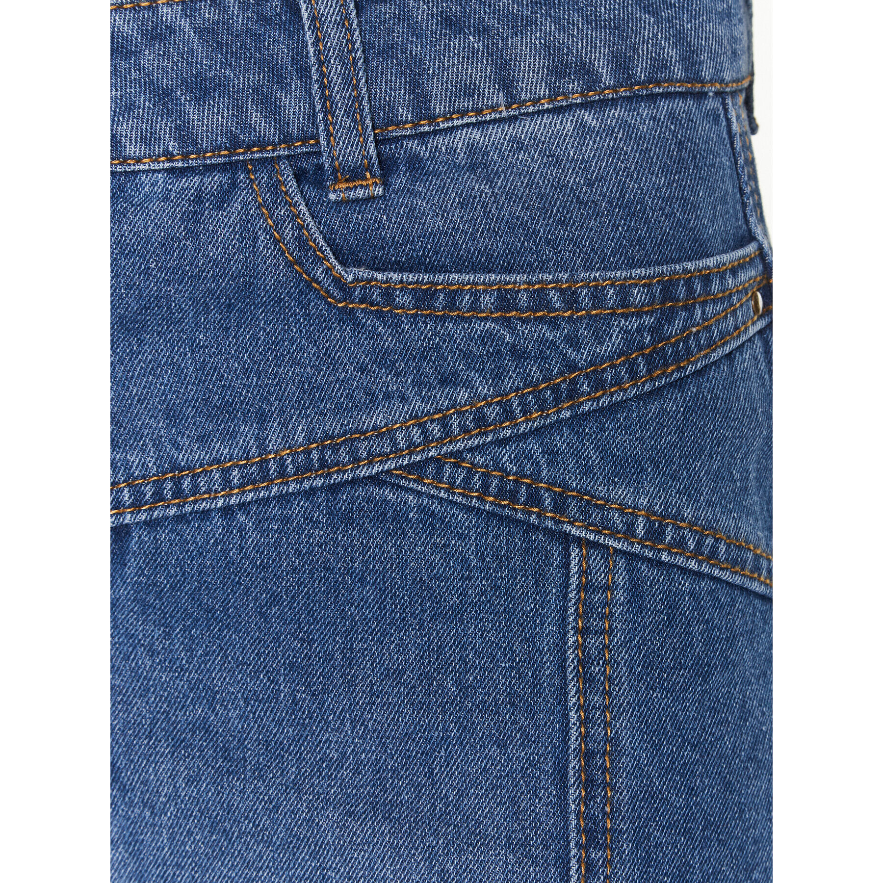 NAF NAF Jeans krilo Gagatha XENJ49 Écru Regular Fit - Pepit.si