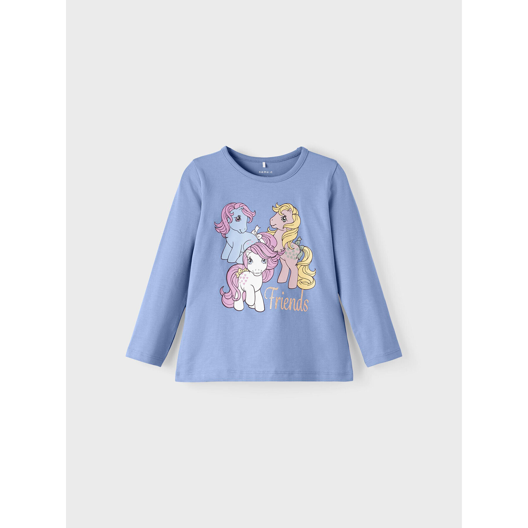 NAME IT Bluza MY LITTLE PONY 13207676 Modra Regular Fit - Pepit.si