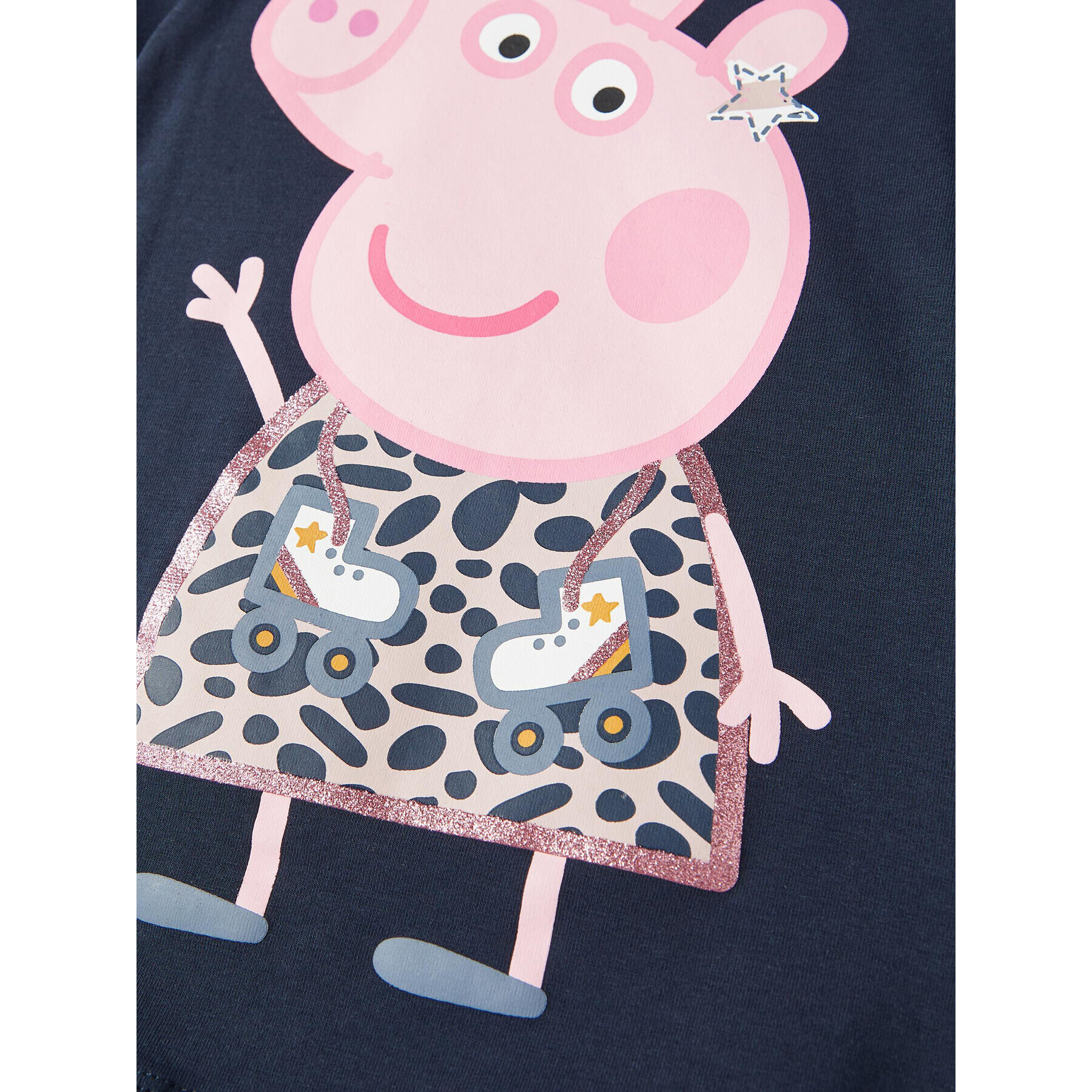 NAME IT Bluza PEPPA PIG 13205219 Mornarsko modra Regular Fit - Pepit.si