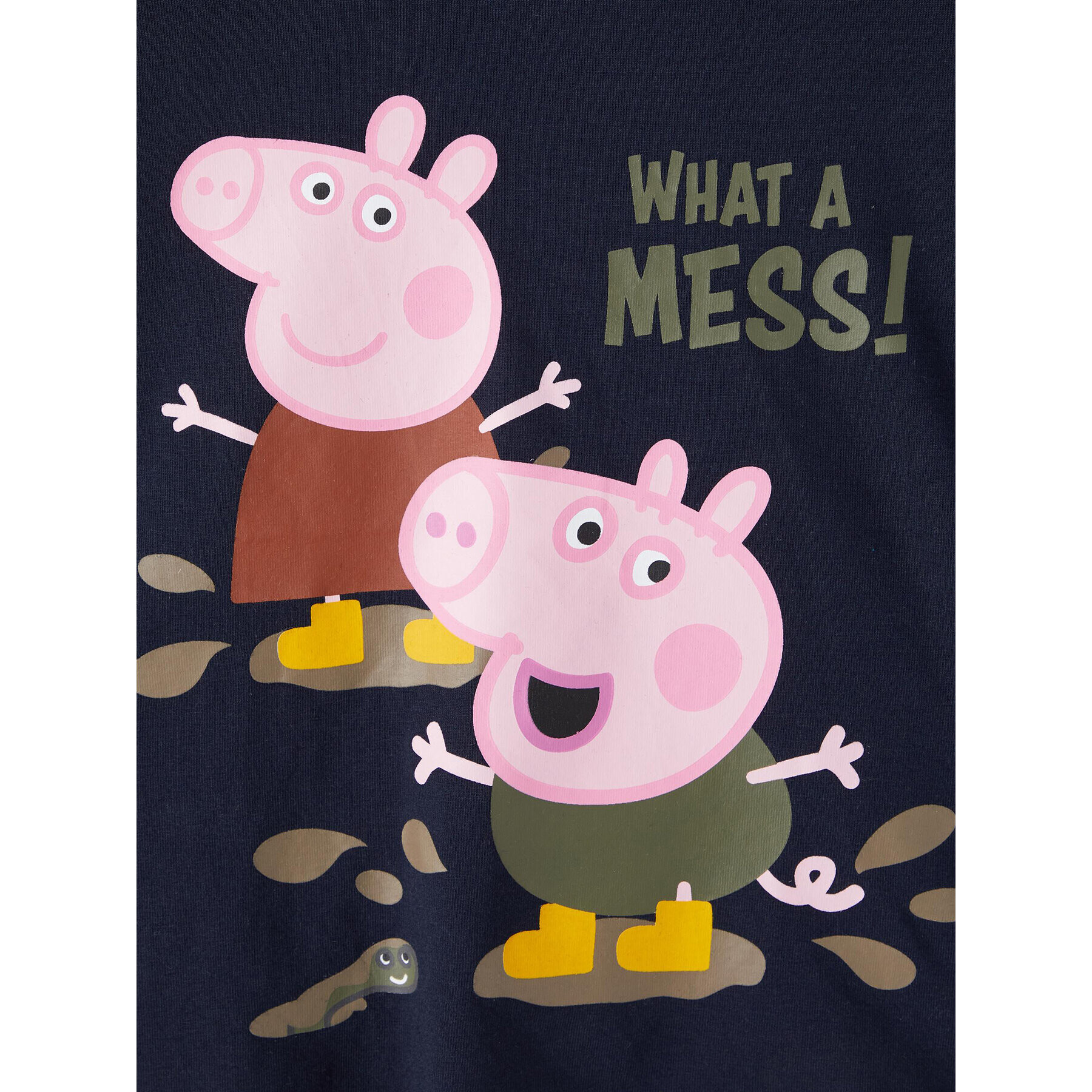 NAME IT Bluza PEPPA PIG 13208030 Mornarsko modra Regular Fit - Pepit.si