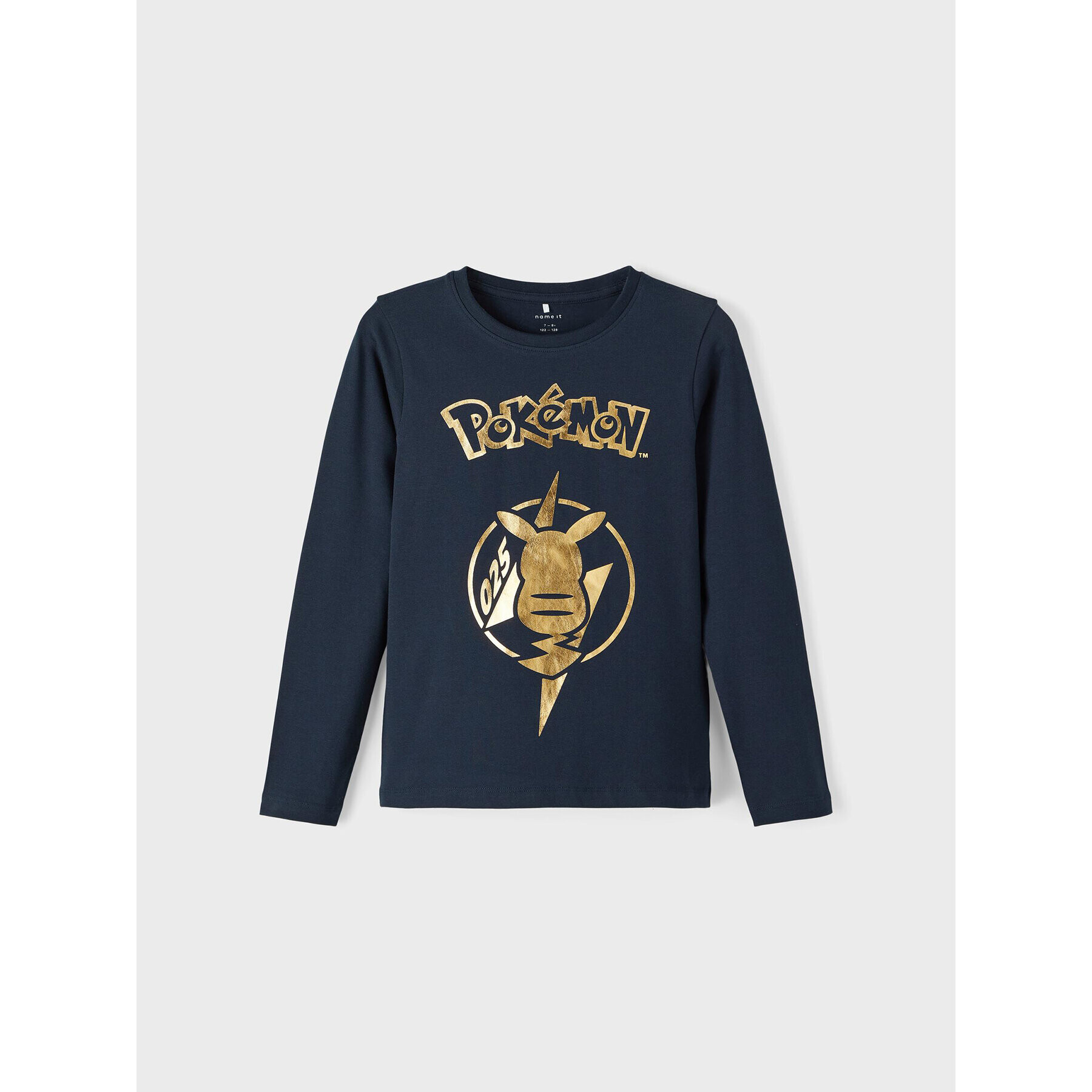 NAME IT Bluza POKEMON 13212580 Mornarsko modra Regular Fit - Pepit.si