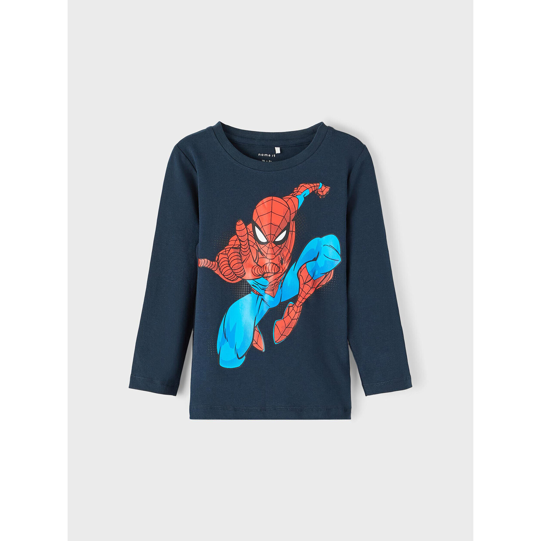 NAME IT Bluza SPIDER-MAN 13210754 Mornarsko modra Regular Fit - Pepit.si