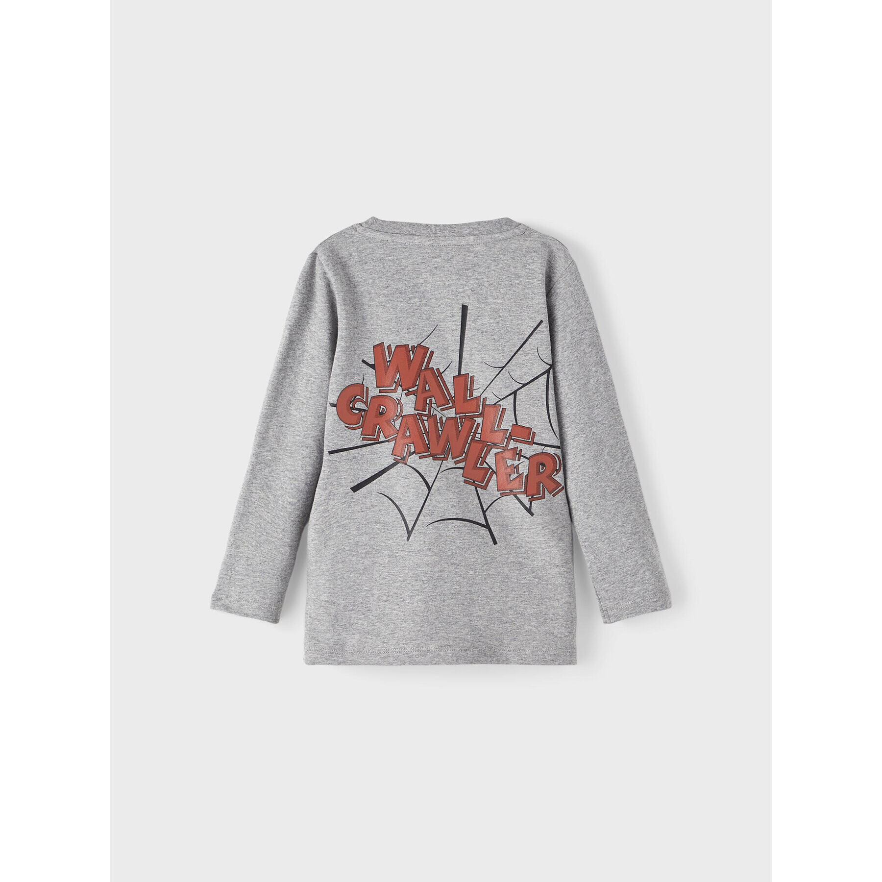 NAME IT Bluza SPIDER-MAN 13210754 Siva Regular Fit - Pepit.si