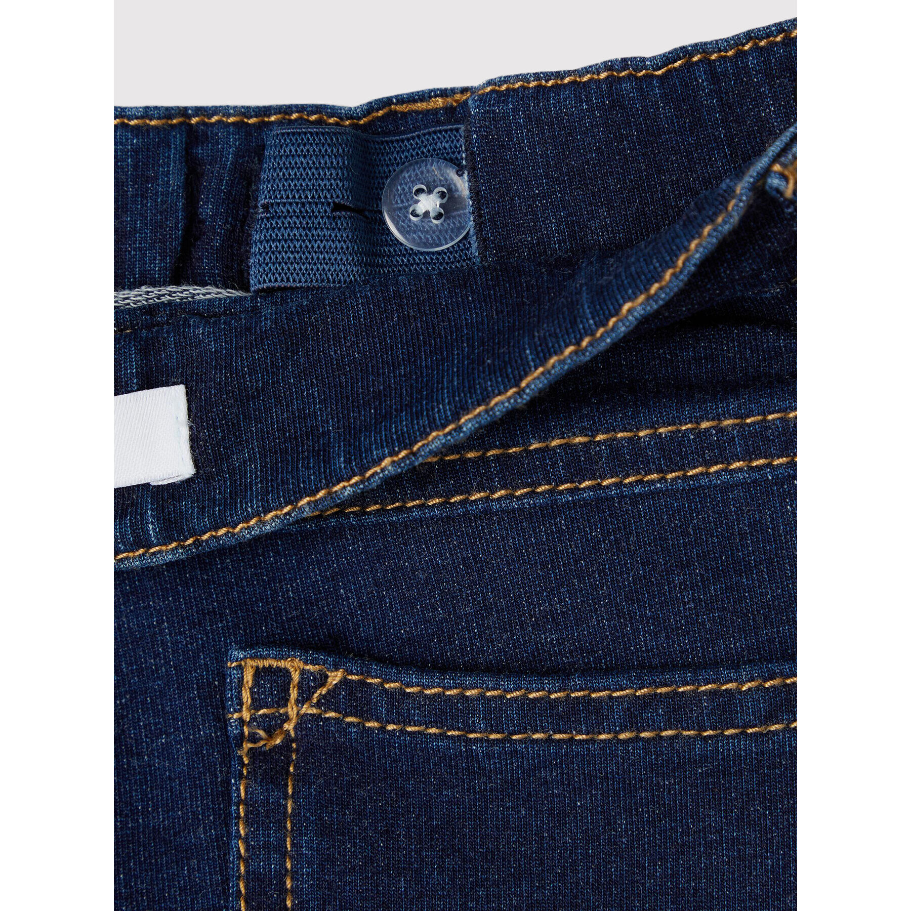 NAME IT Jeans kratke hlače 13197406 Mornarsko modra Regular Fit - Pepit.si