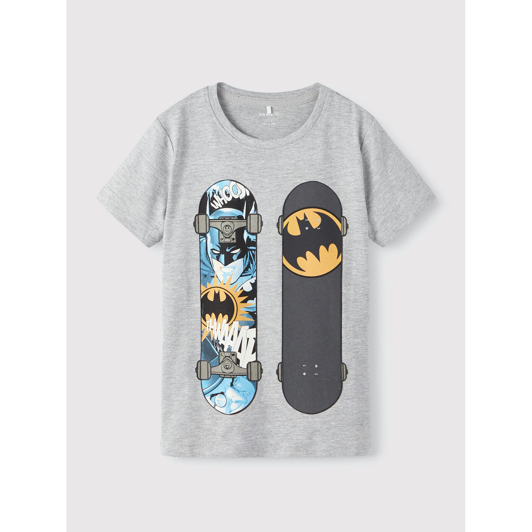 NAME IT Majica BATMAN 13205402 Siva Regular Fit - Pepit.si