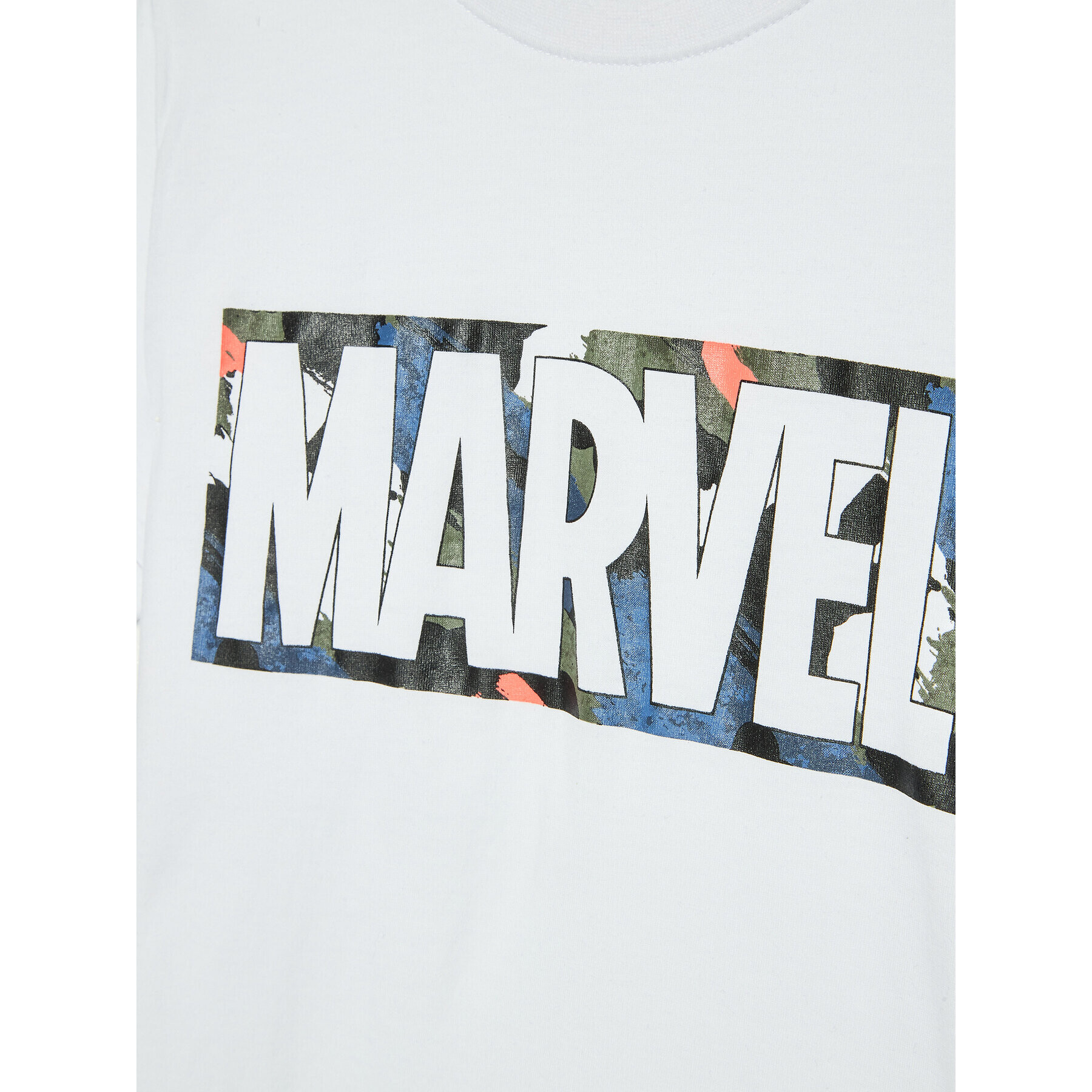 NAME IT Majica MARVEL 1320339 Bela Regular Fit - Pepit.si