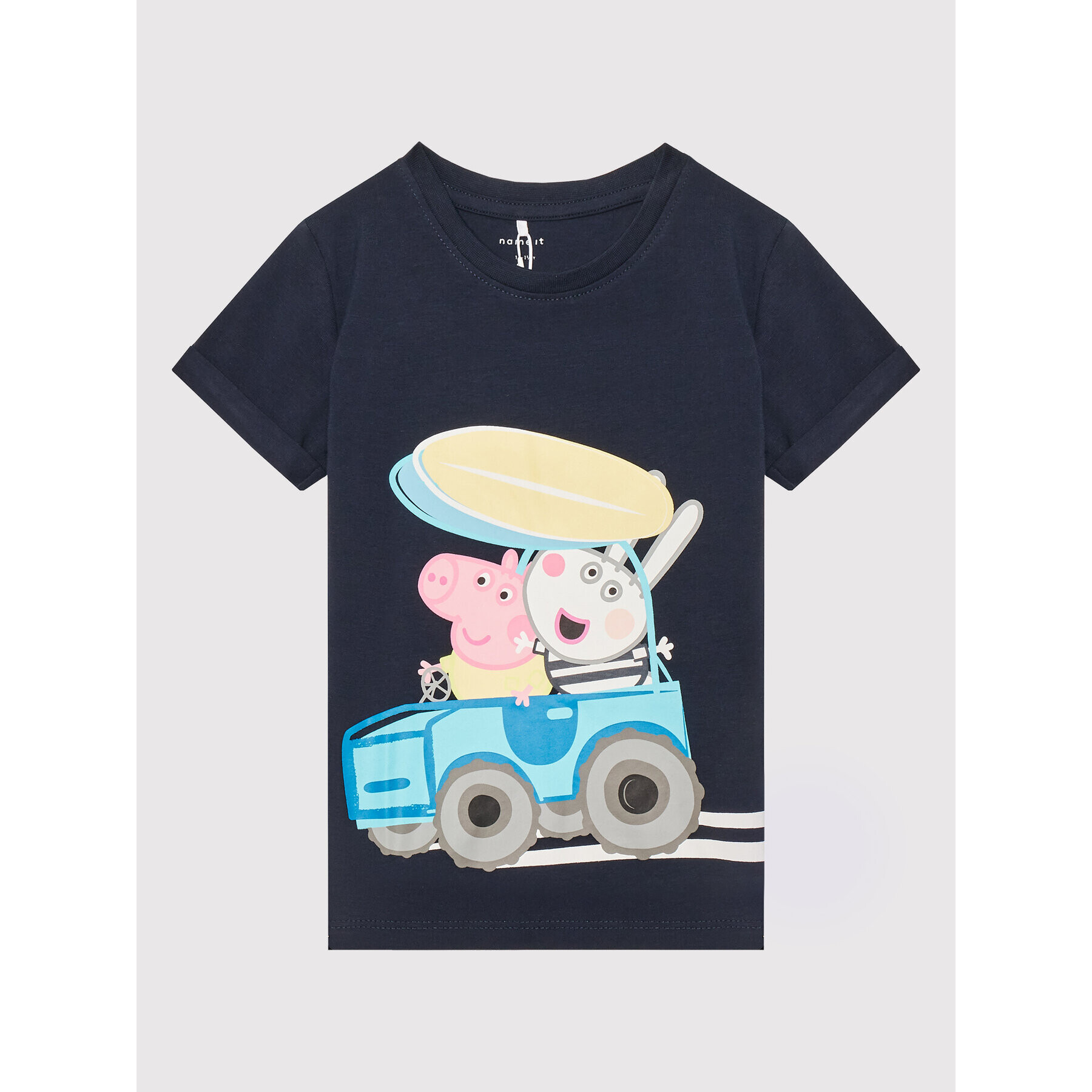 NAME IT Majica PEPPA PIG 13199830 Mornarsko modra Regular Fit - Pepit.si