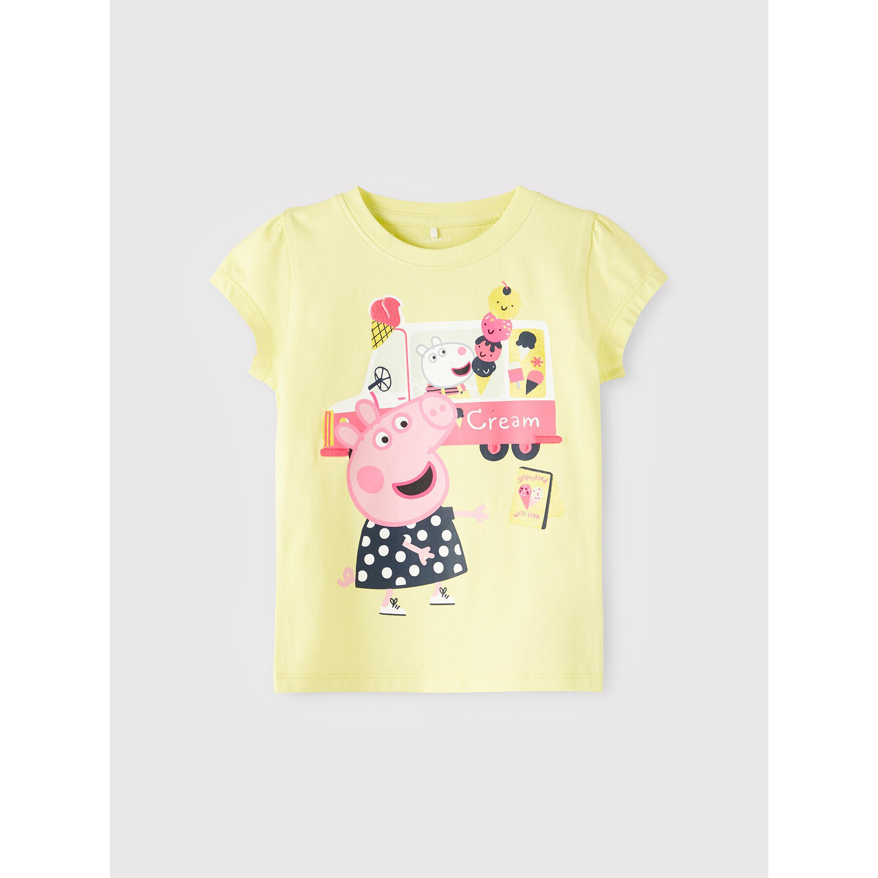 NAME IT Majica PEPPA PIG 13201304 Rumena Regular Fit - Pepit.si