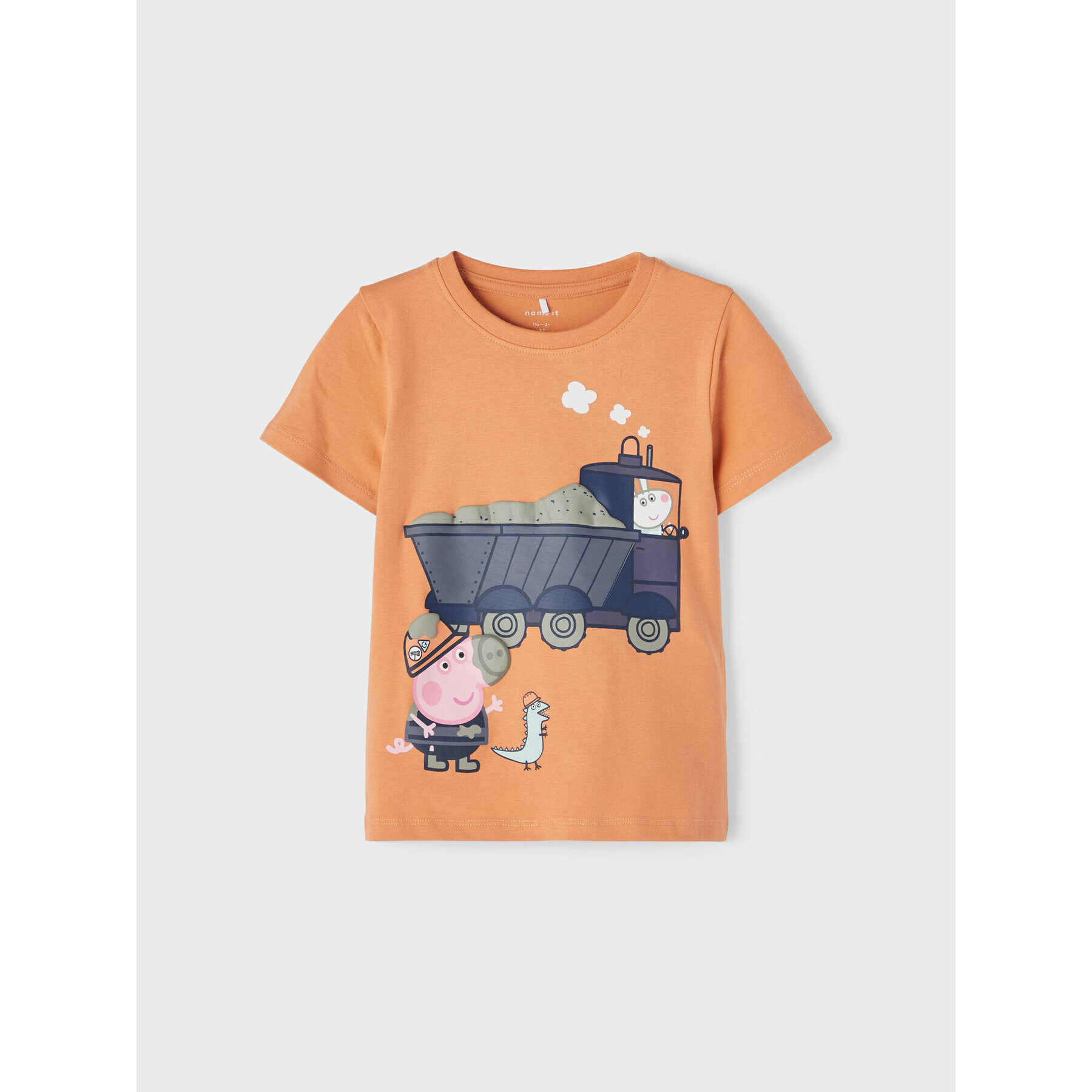 NAME IT Majica PEPPA PIG 13203560 Oranžna Regular Fit - Pepit.si