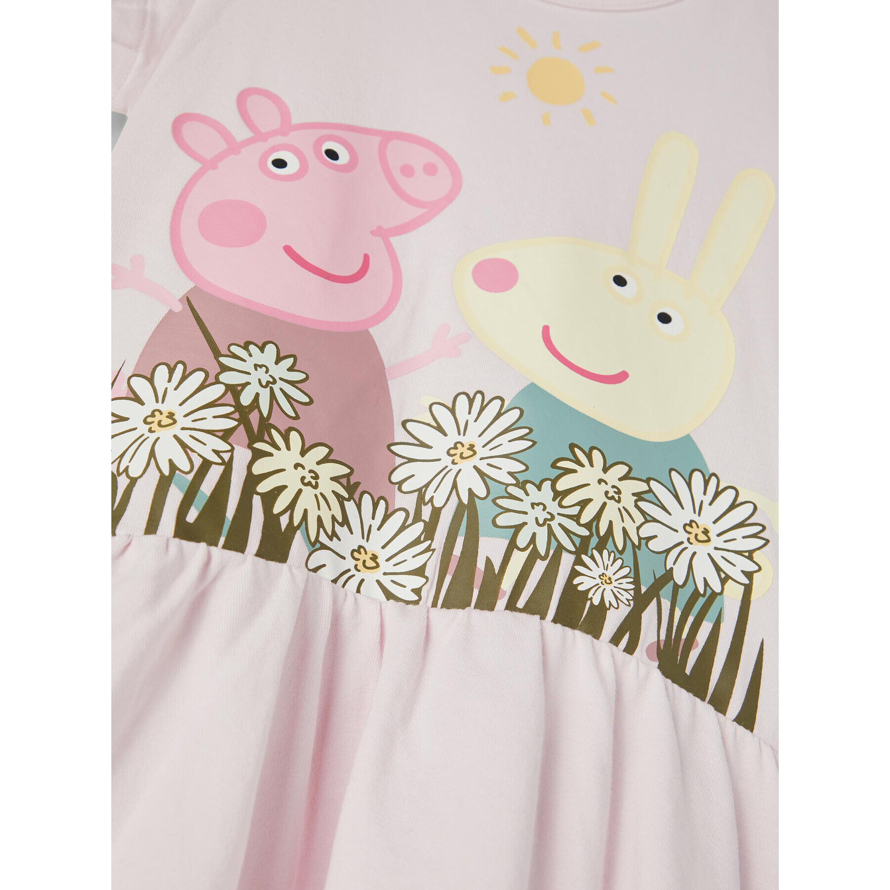 NAME IT Poletna obleka PEPPA PIG 13203498 Roza Regular Fit - Pepit.si