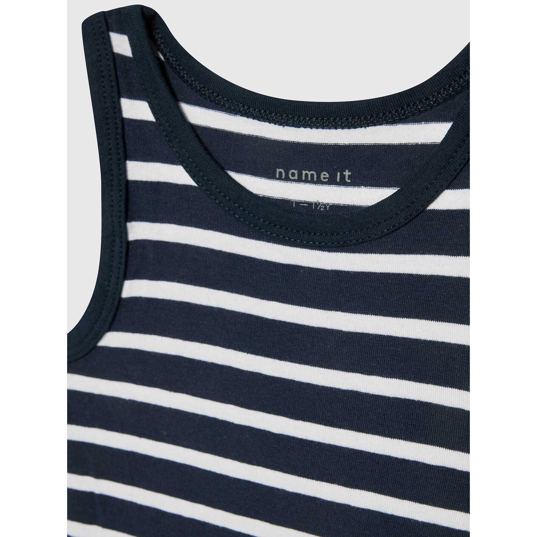 NAME IT Set 2 topov Tank Top 2P 13193164 Mornarsko modra Regular Fit - Pepit.si