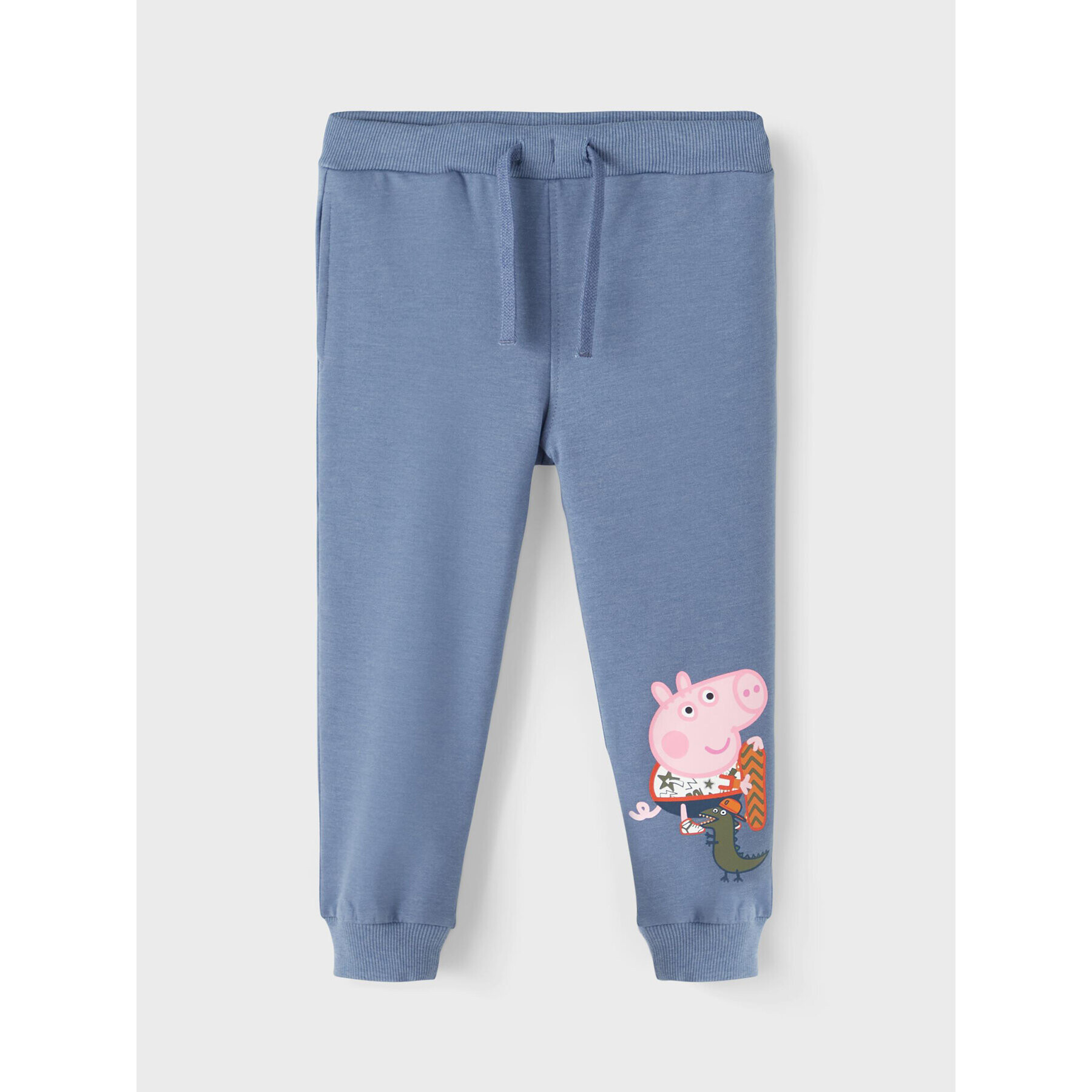 NAME IT Spodnji del trenirke PEPPA PIG 13205299 Modra Regular Fit - Pepit.si