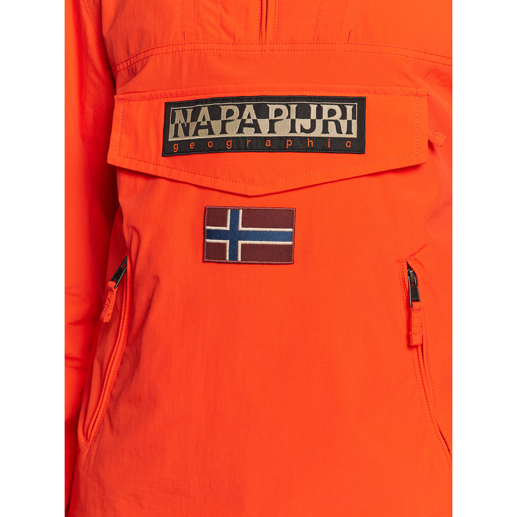 Napapijri Anorak Rainforest NP0A4G7C Oranžna Regular Fit - Pepit.si