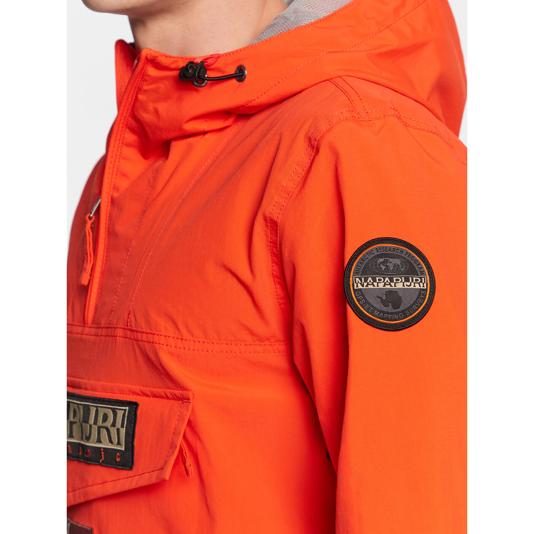 Napapijri Anorak Rainforest NP0A4G7D Oranžna Regular Fit - Pepit.si