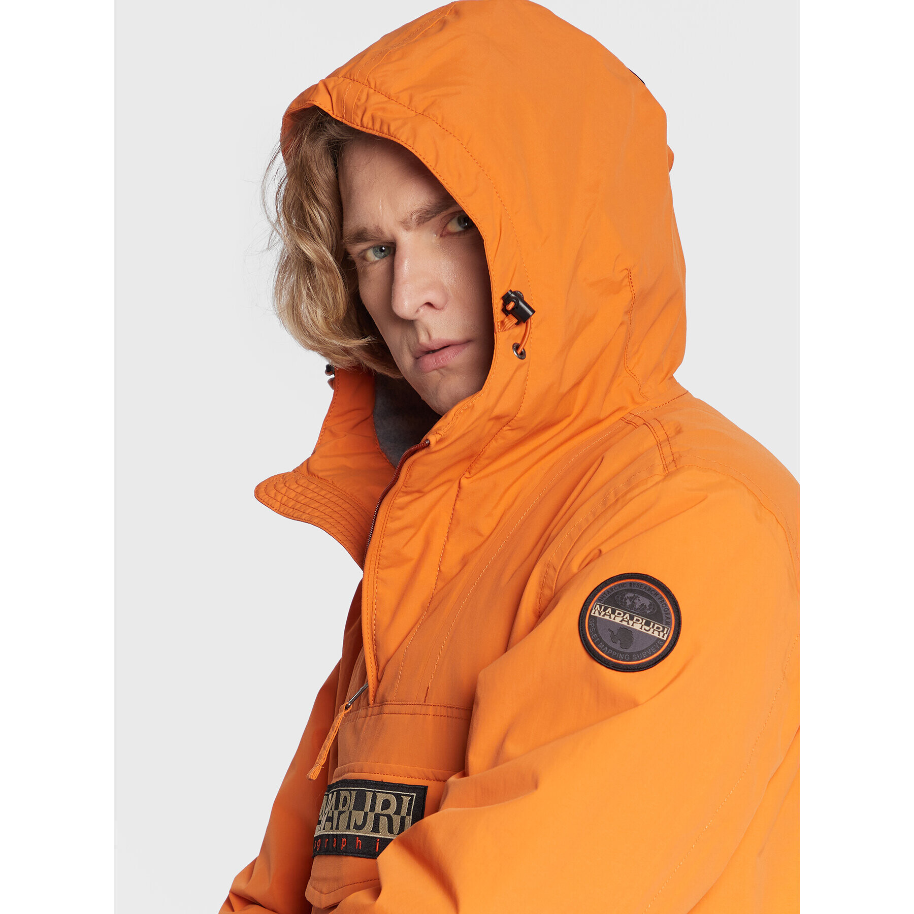 Napapijri Anorak Rainforest Winter 3 NP0A4GMC Oranžna Regular Fit - Pepit.si