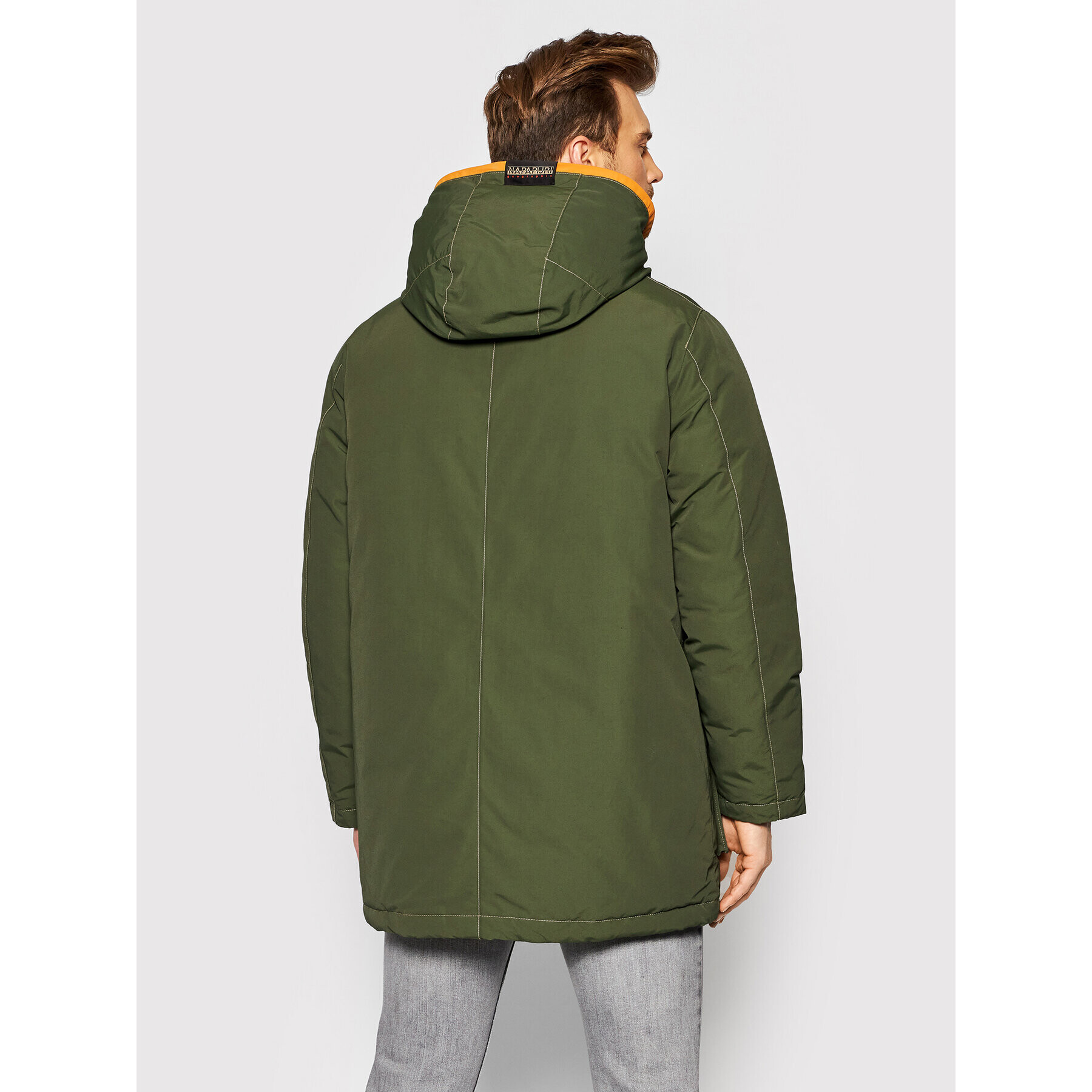 Napapijri Parka Asther NP0A4FLI Zelena Regular Fit - Pepit.si