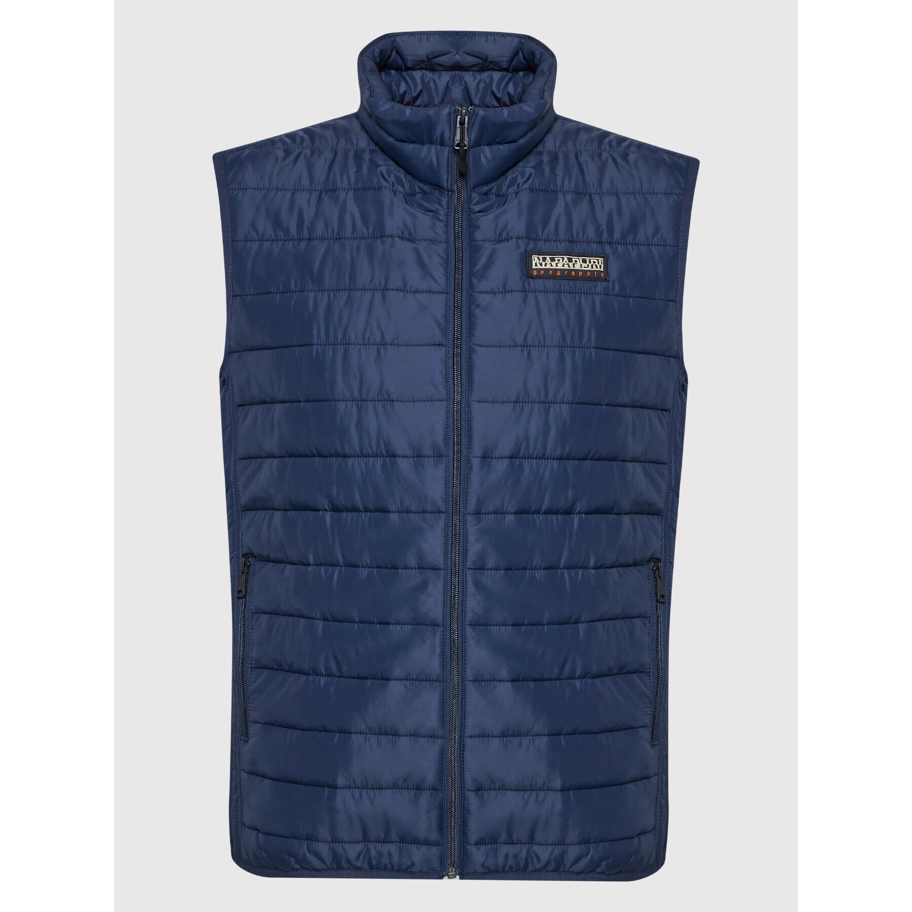 Napapijri Telovnik Acalmar Vest 5 NP0A4GAS Mornarsko modra Slim Fit - Pepit.si