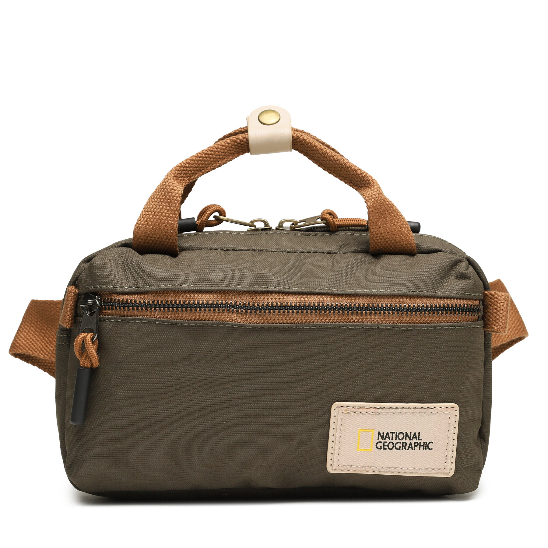 National Geographic torba za okoli pasu Legend N19184.11 Khaki - Pepit.si