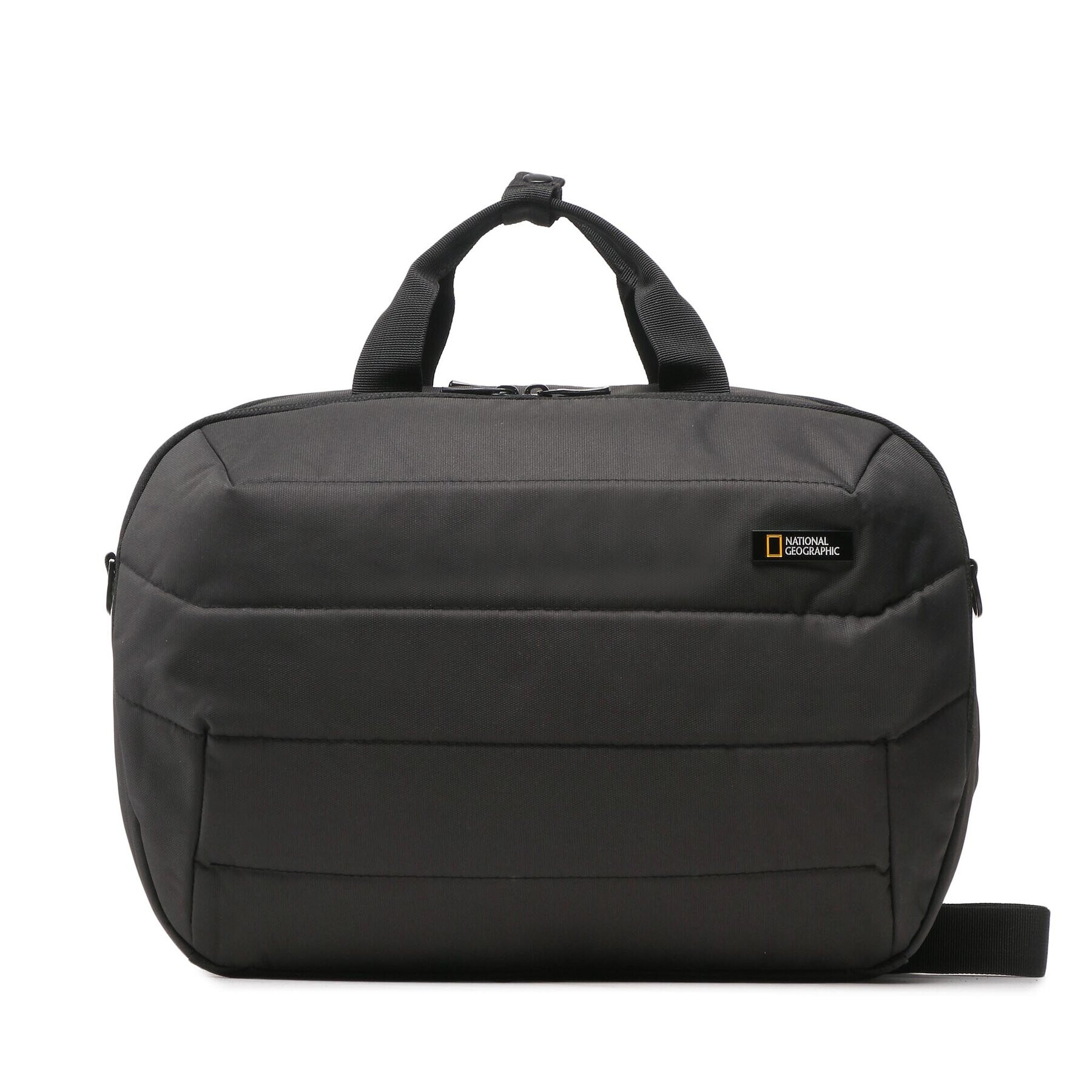 National Geographic Torba za prenosnik 2 Compartment Computer Bag N00790.06 Črna - Pepit.si