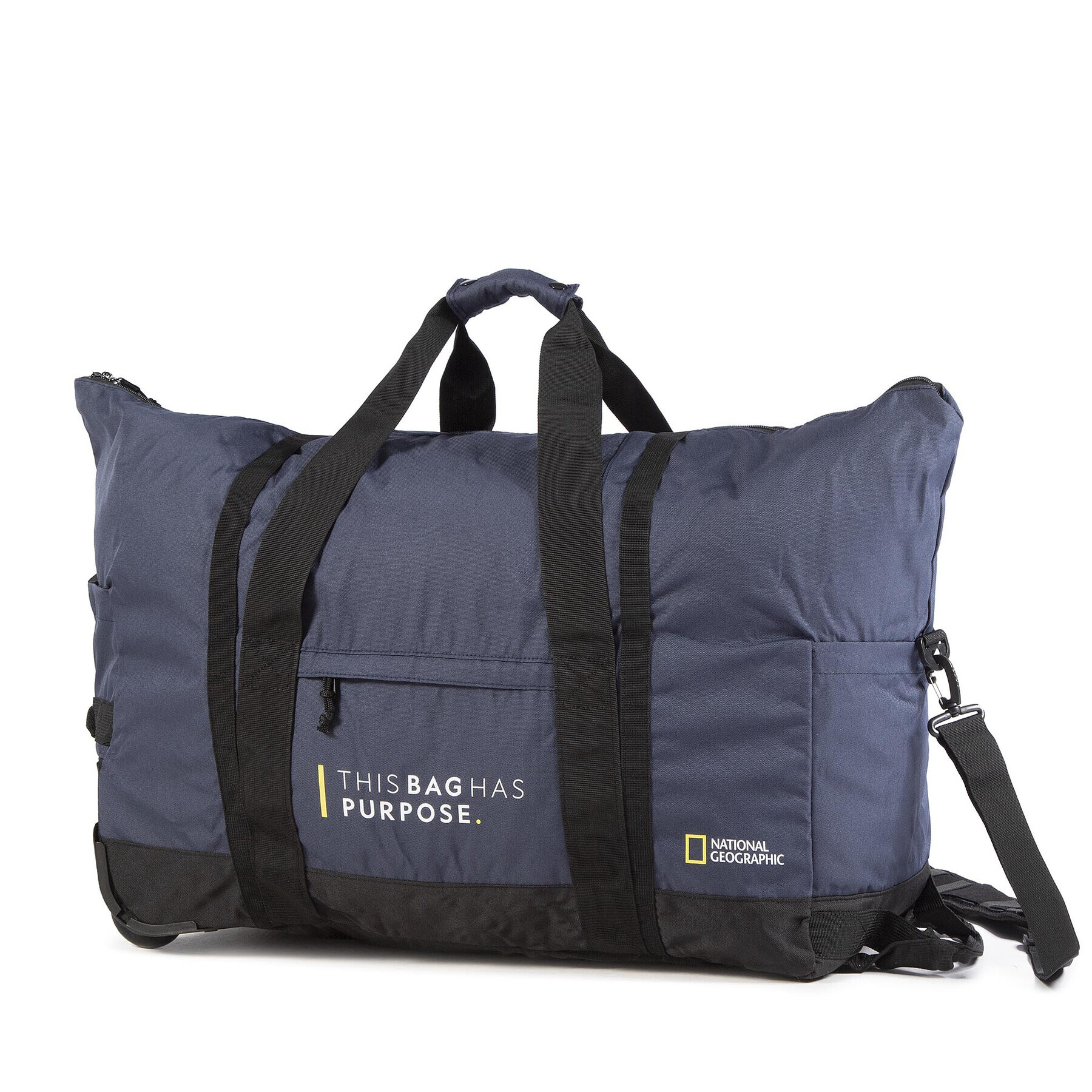 National Geographic Torbica Packable Wheeled Duffel Medium N10443.49 Mornarsko modra - Pepit.si