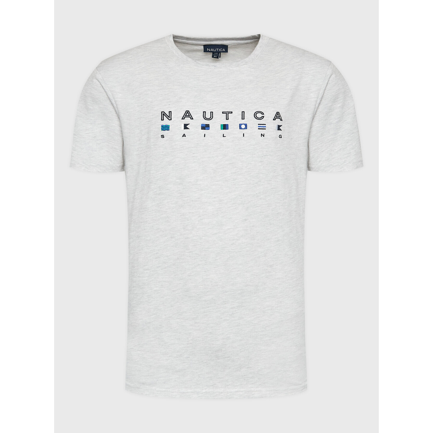 Nautica Majica Noah N1G00403 Siva Regular Fit - Pepit.si