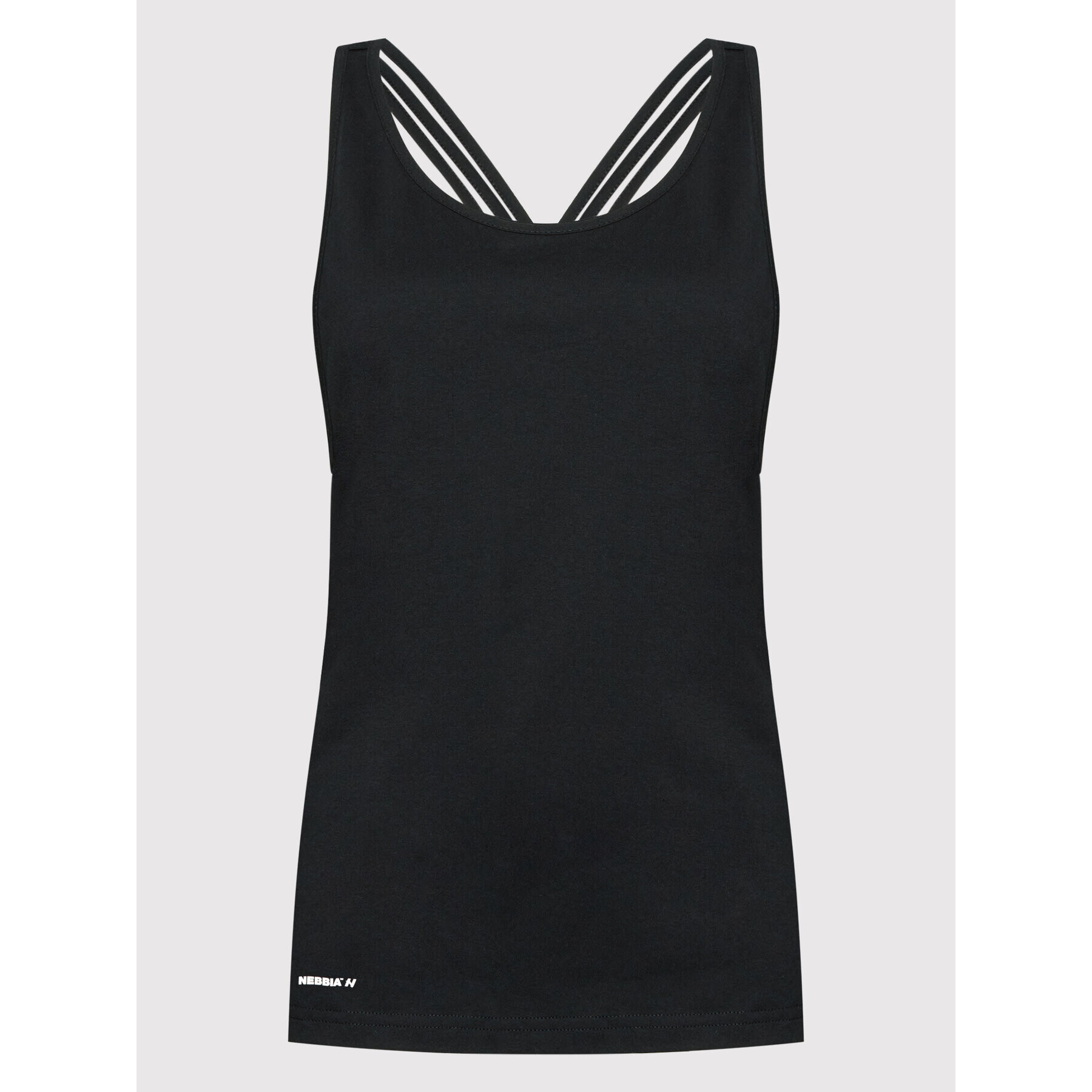 NEBBIA Top Feeling Good 419 Črna Loose Fit - Pepit.si