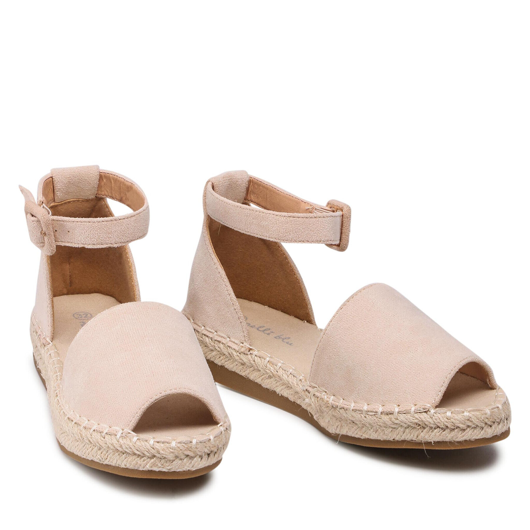 Nelli Blu Espadrile CM210805-1 Bež - Pepit.si