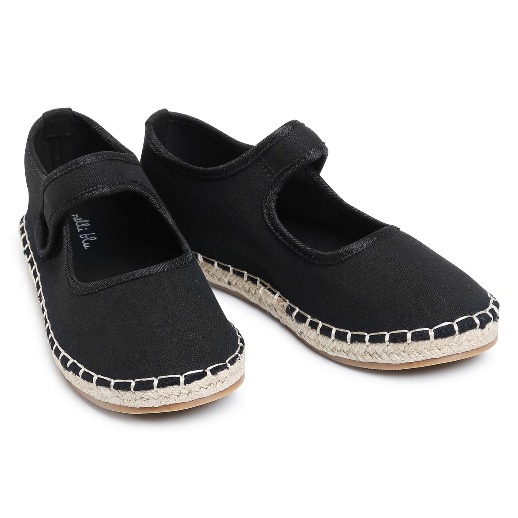 Nelli Blu Espadrile CSK1576-01 Črna - Pepit.si