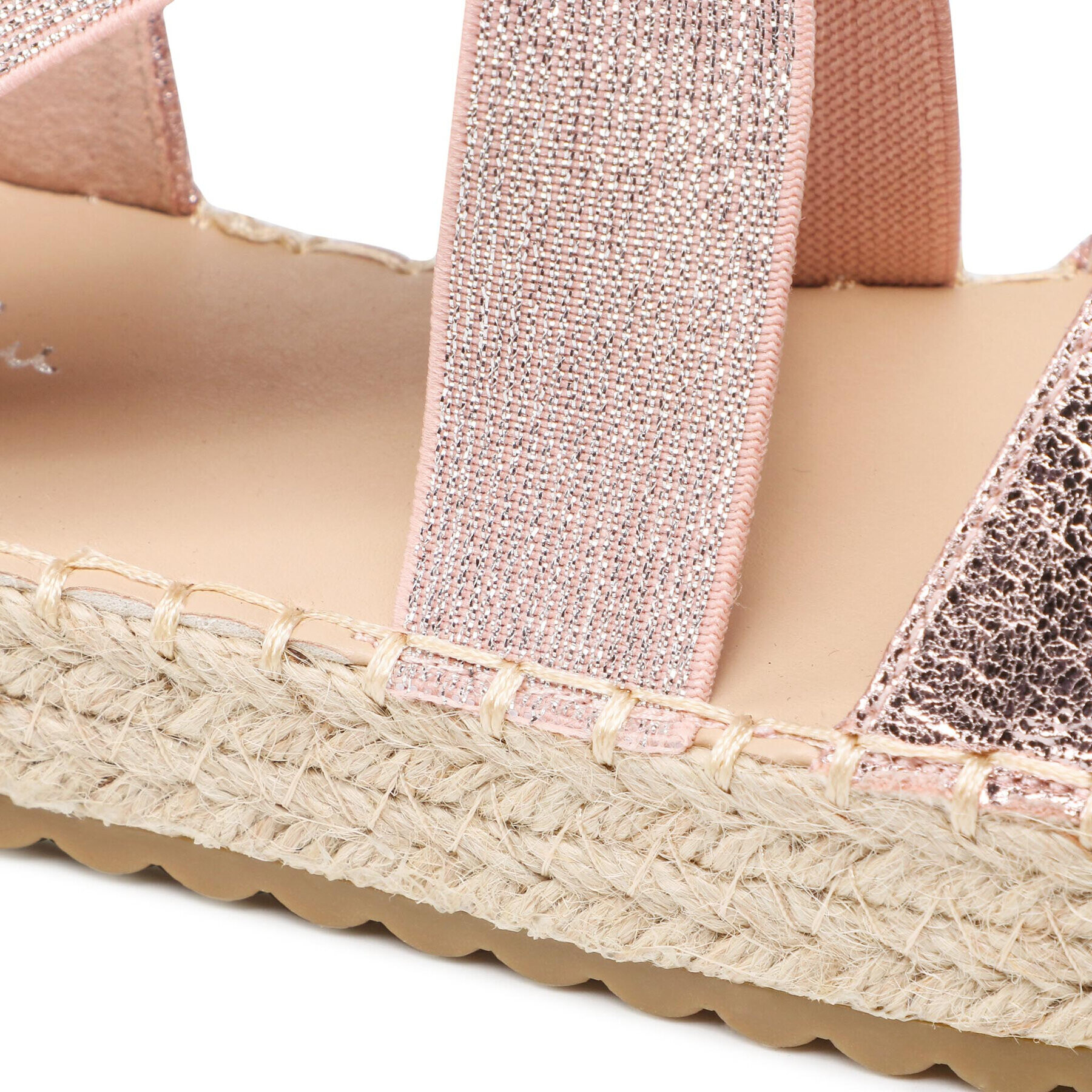 Nelli Blu Espadrile CSS20378-03 Roza - Pepit.si