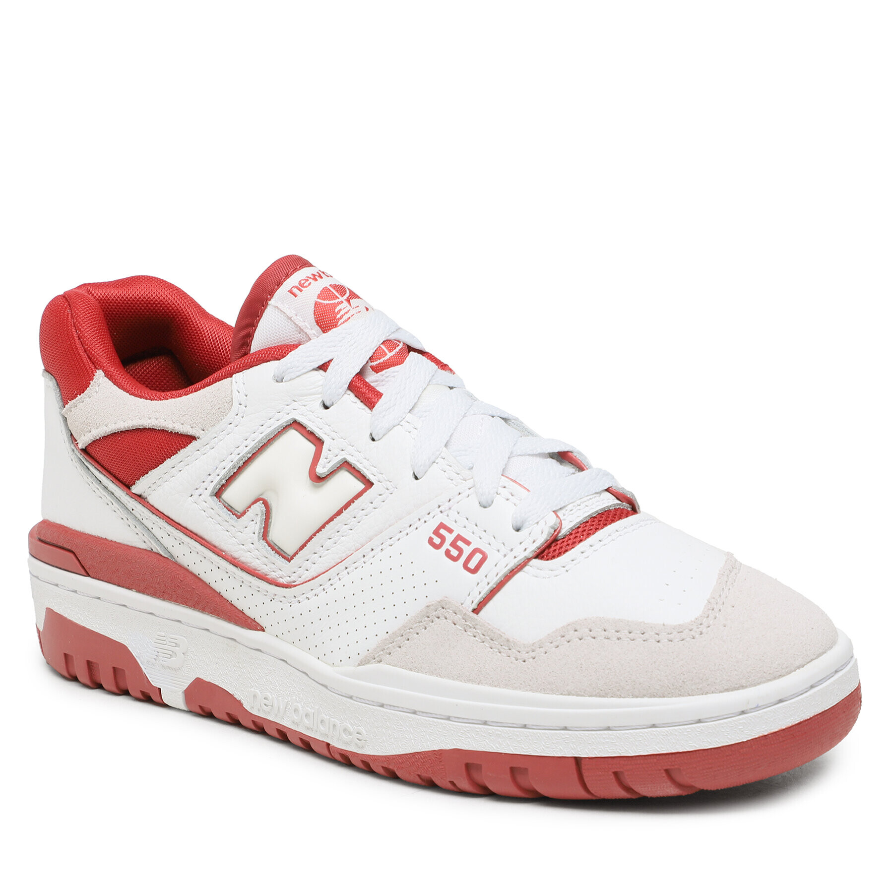 New Balance Superge BB550STF Bela - Pepit.si