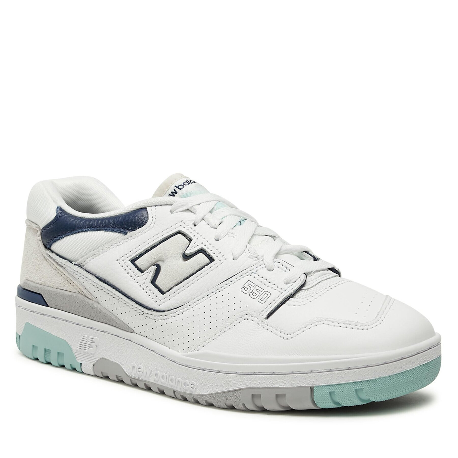 New Balance Superge BB550WCA Bela - Pepit.si