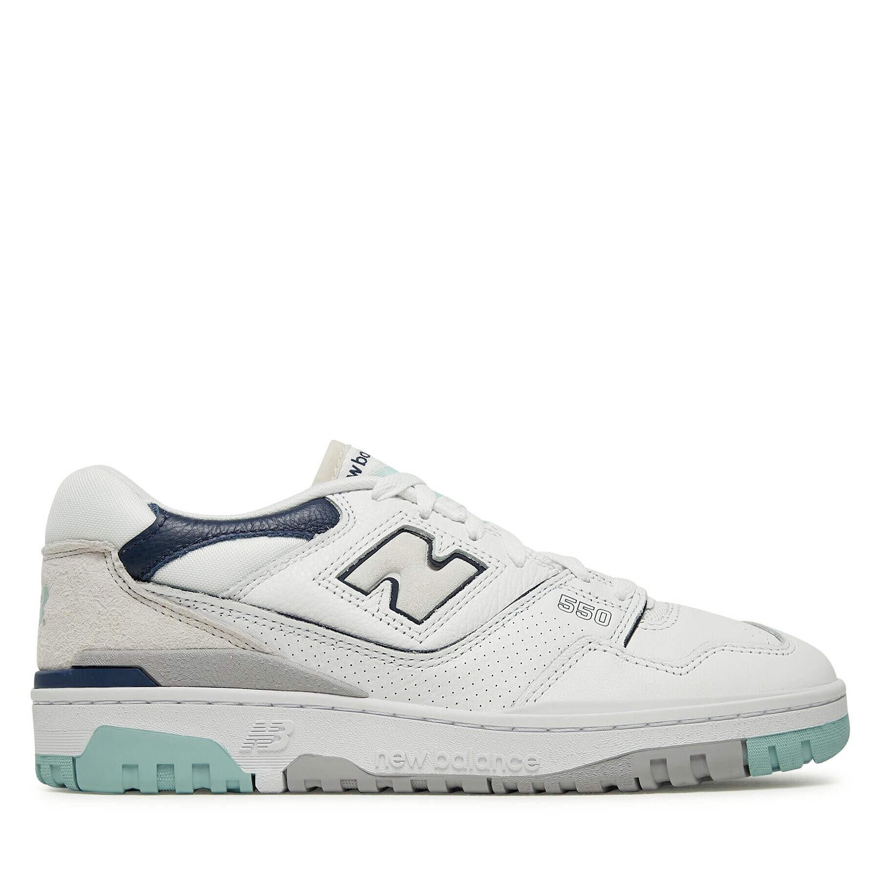 New Balance Superge BB550WCA Bela - Pepit.si