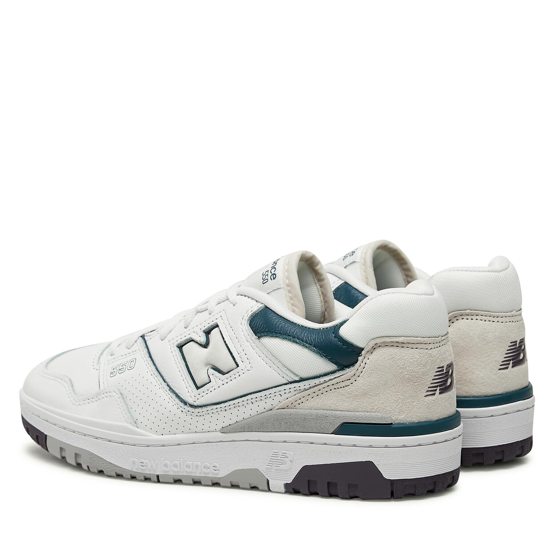 New Balance Superge BB550WCB Bela - Pepit.si